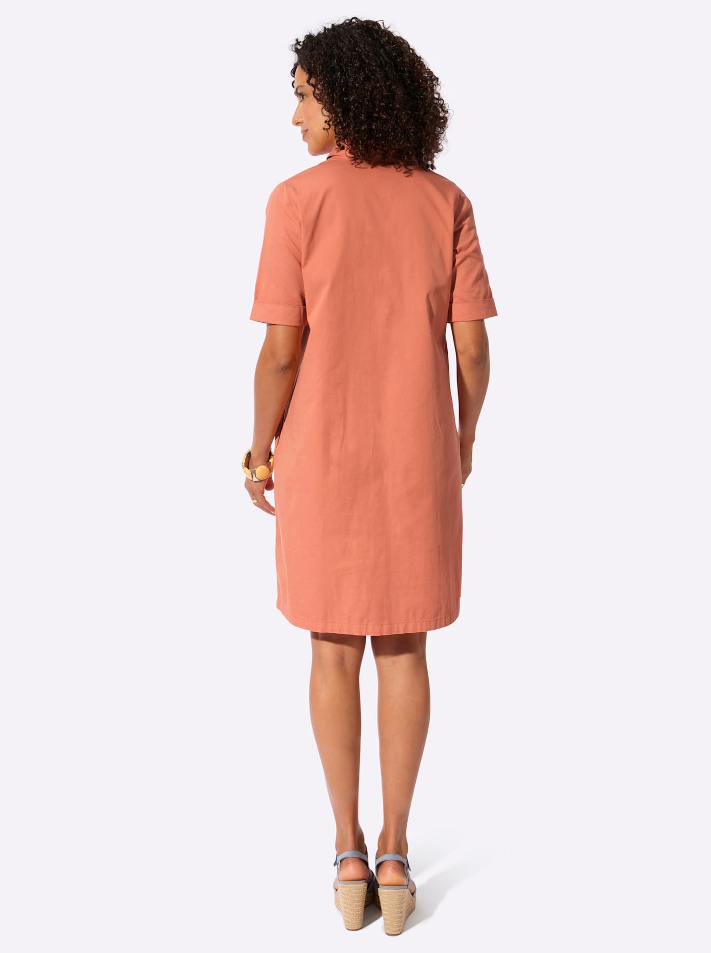 Casual Looks Jeanskleid "Jeans-Kleid" Nahttasche günstig online kaufen