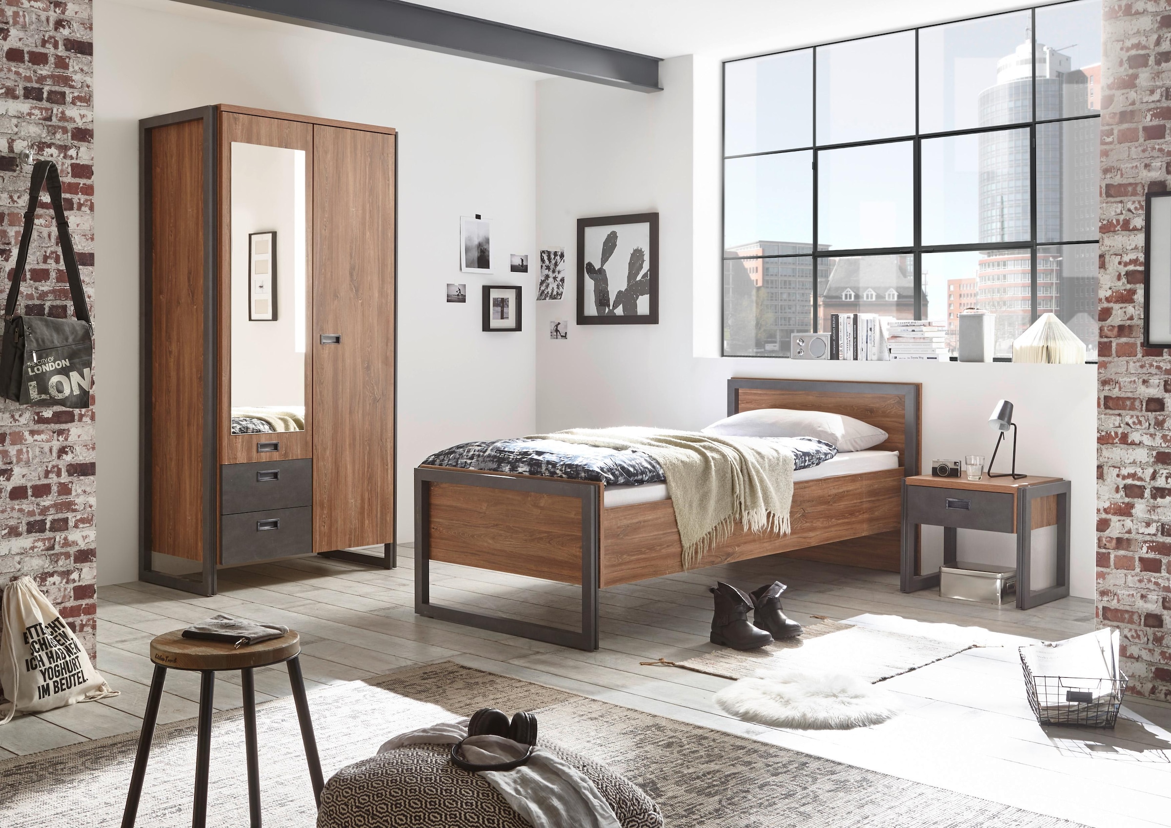 Home affaire Schlafzimmer-Set "Detroit" Set, 3 Stk. tlg. günstig online kaufen