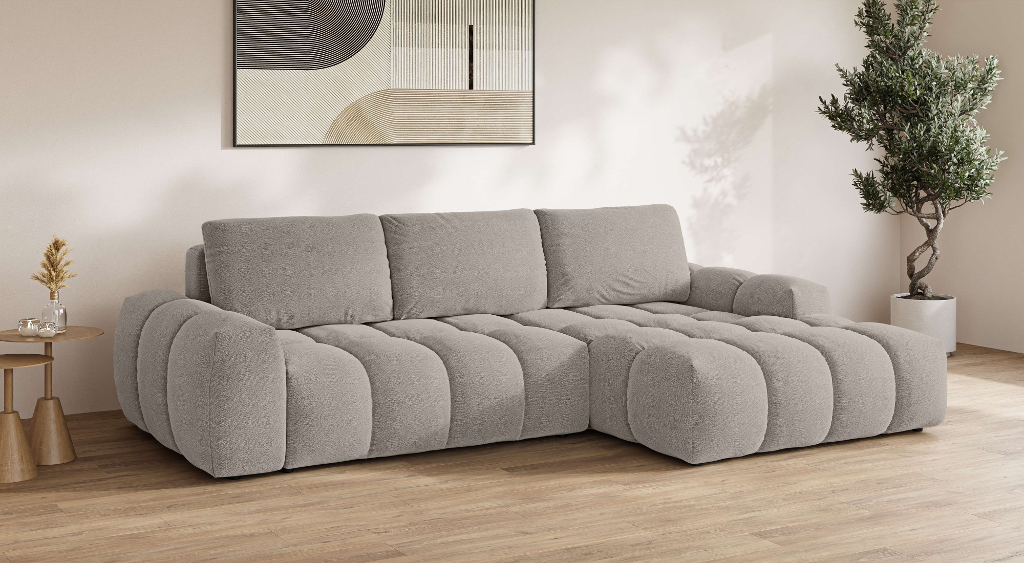INOSIGN Ecksofa "AZITA klein optionale Schlafsofa mit Bettkasten, B/T/H: 27 günstig online kaufen