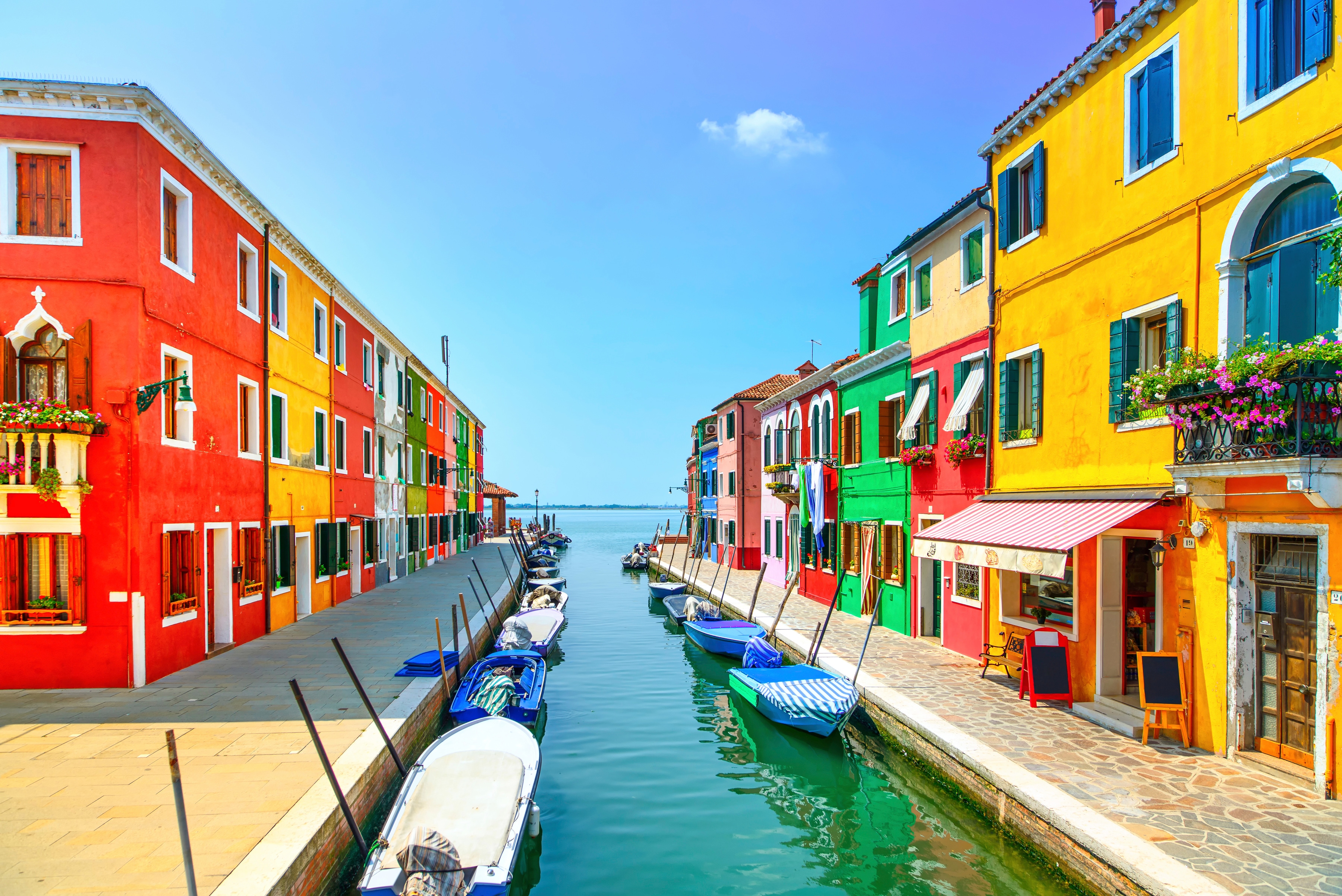 Papermoon Fototapete "ALTSTADT-PORTOFINO VENEDIG ROM ITALIEN"