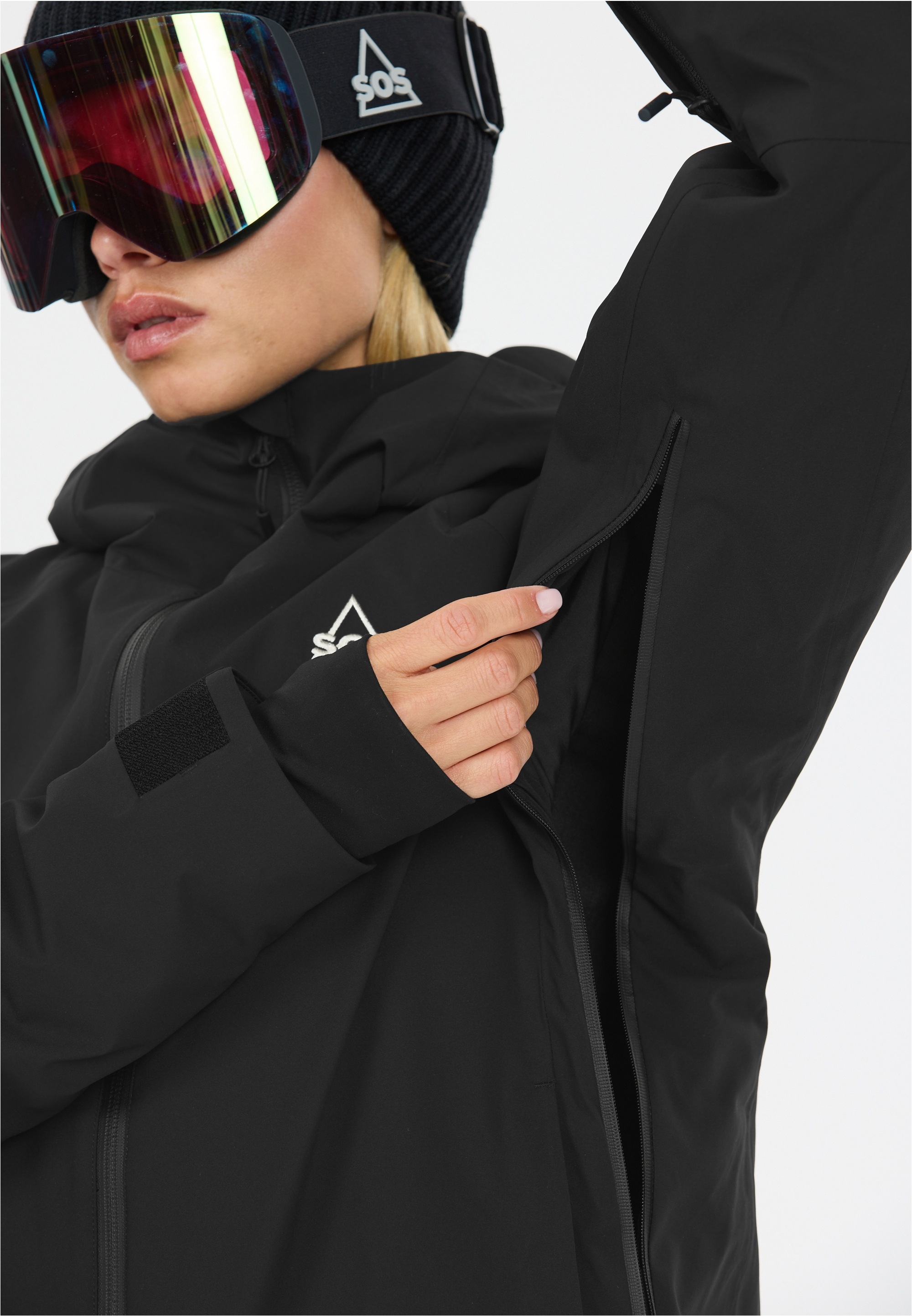 SOS Skijacke »Samkos« mit wasserdichter Membran