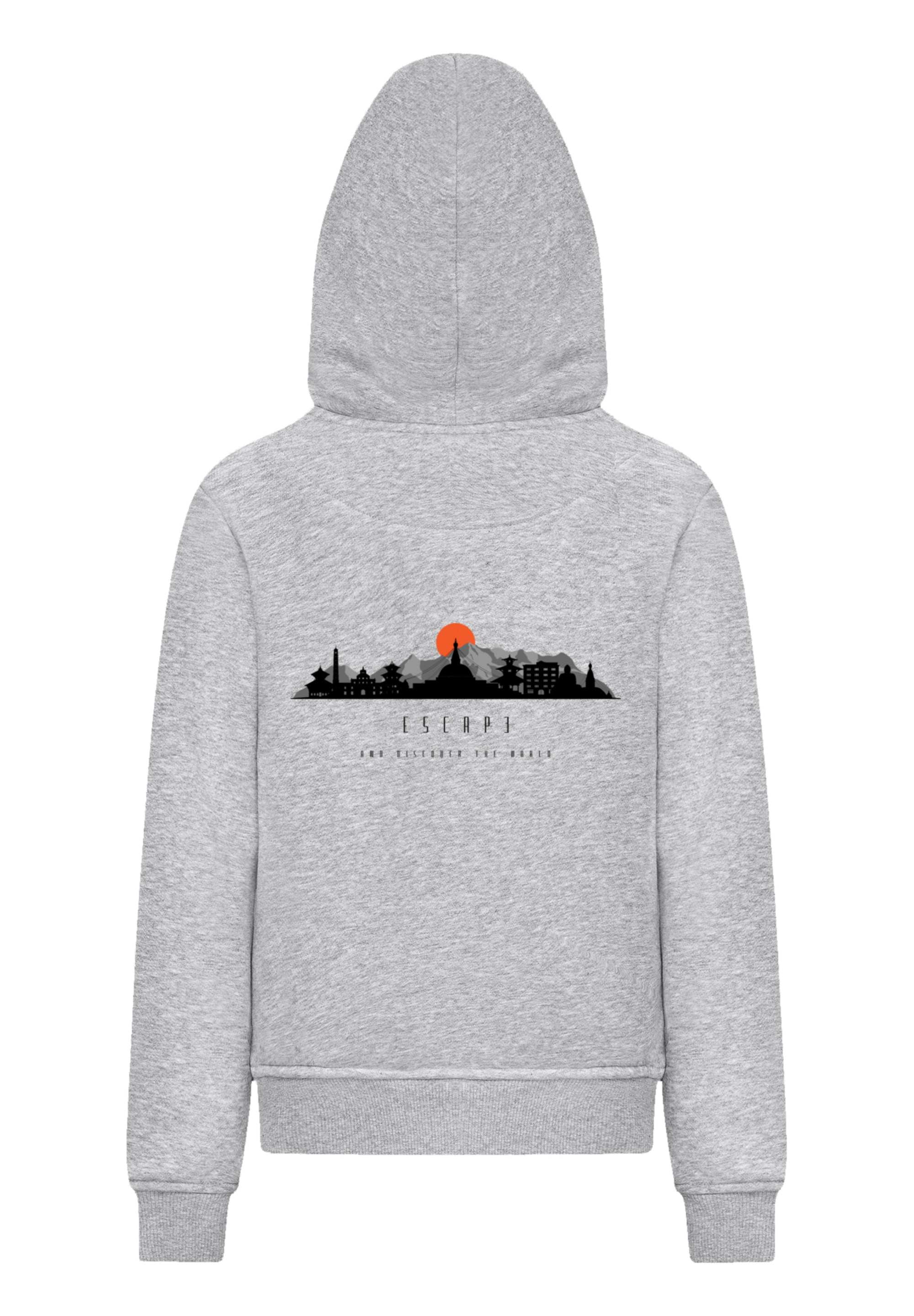 F4NT4STIC Kapuzenpullover »Escape Discover the World Asian Town«, Premium Qualität, ESCAPE Collection