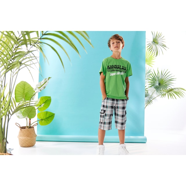 KIDSWORLD T-Shirt »KANNST DU SUBTRAHIEREN?«, Spruch online bestellen | BAUR