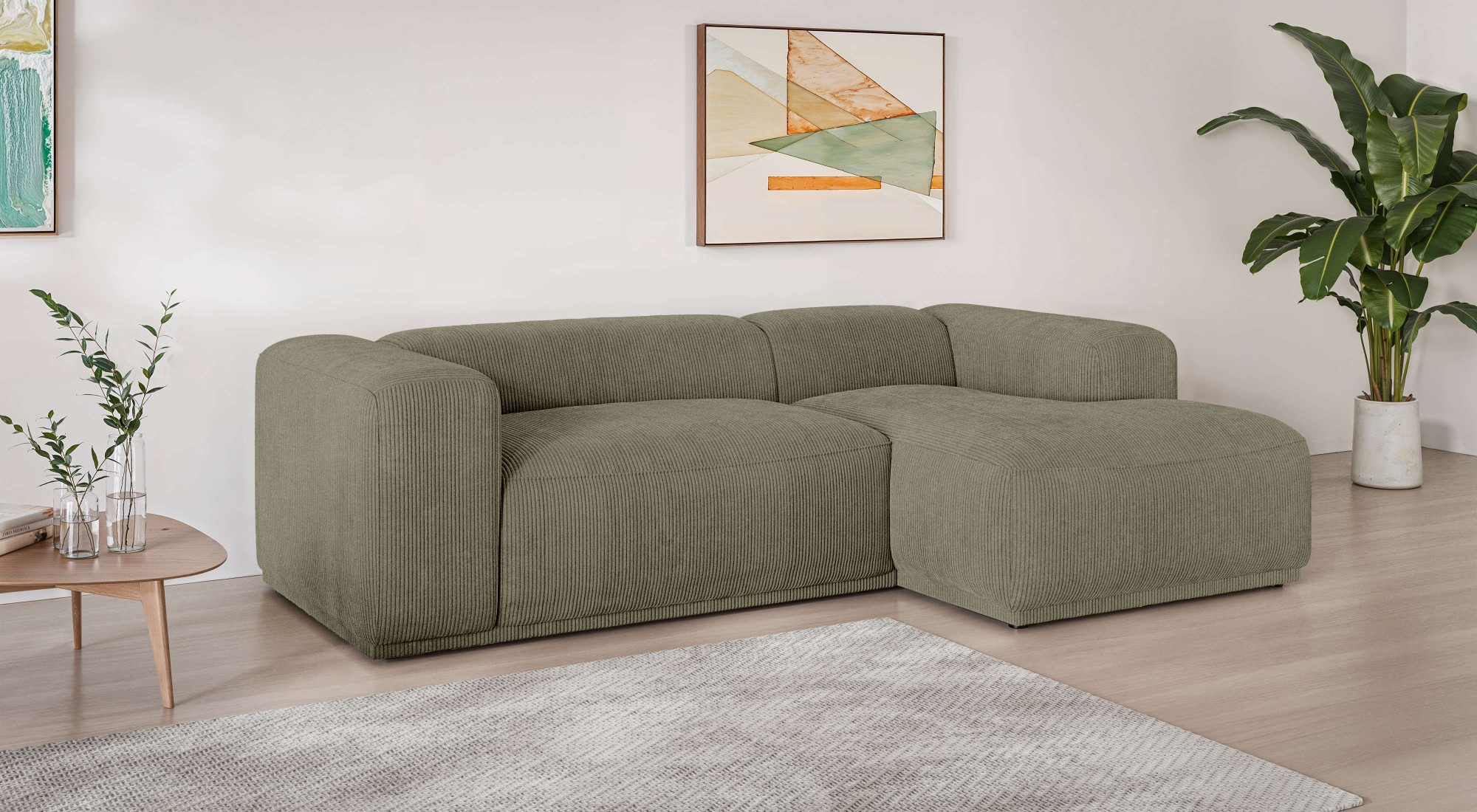 s.Oliver Ecksofa "EMMERIK Designersofa, L-Form mit Wellenfederung, B/T/H: 2 günstig online kaufen