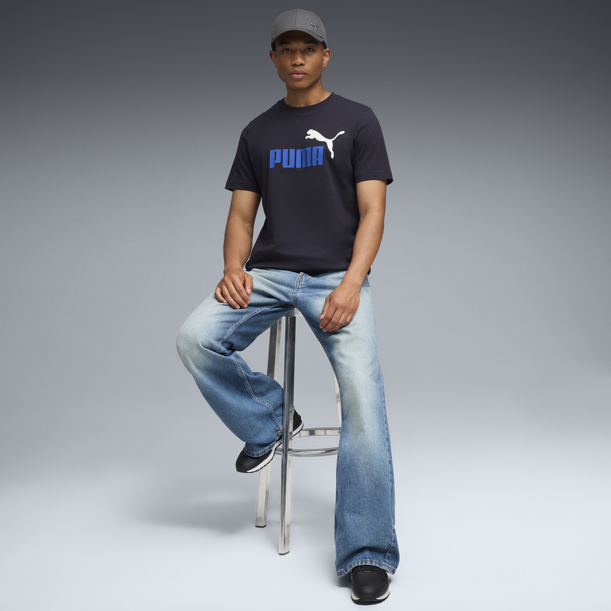 PUMA T-Shirt »Essentials 2 Colour No. 1 Logo T-Shirt Herren«