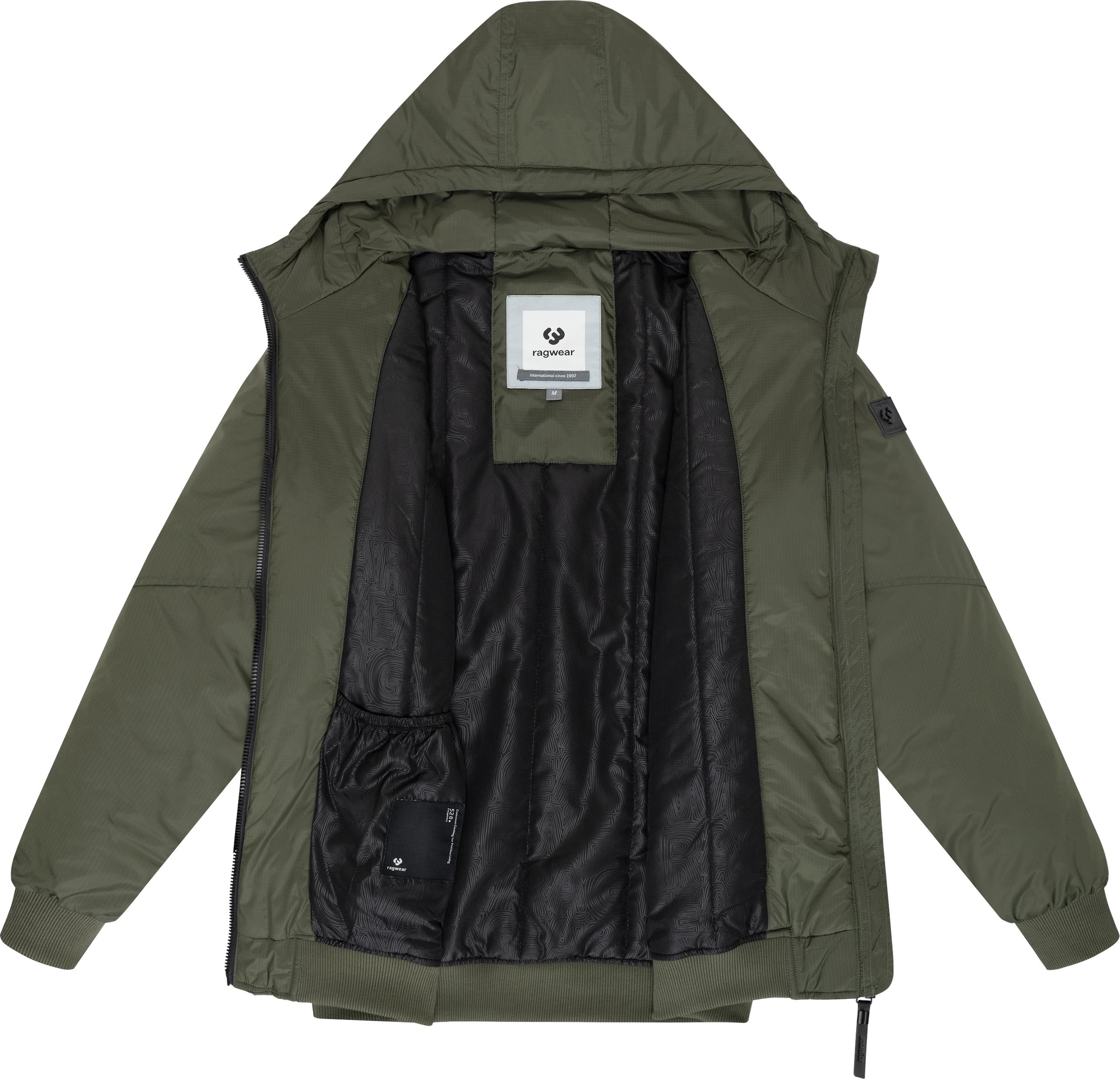 Ragwear Outdoorjacke »Sherwer YOUMODO«, mit Kapuze, Herren Kapuzenjacke für kühle Tage