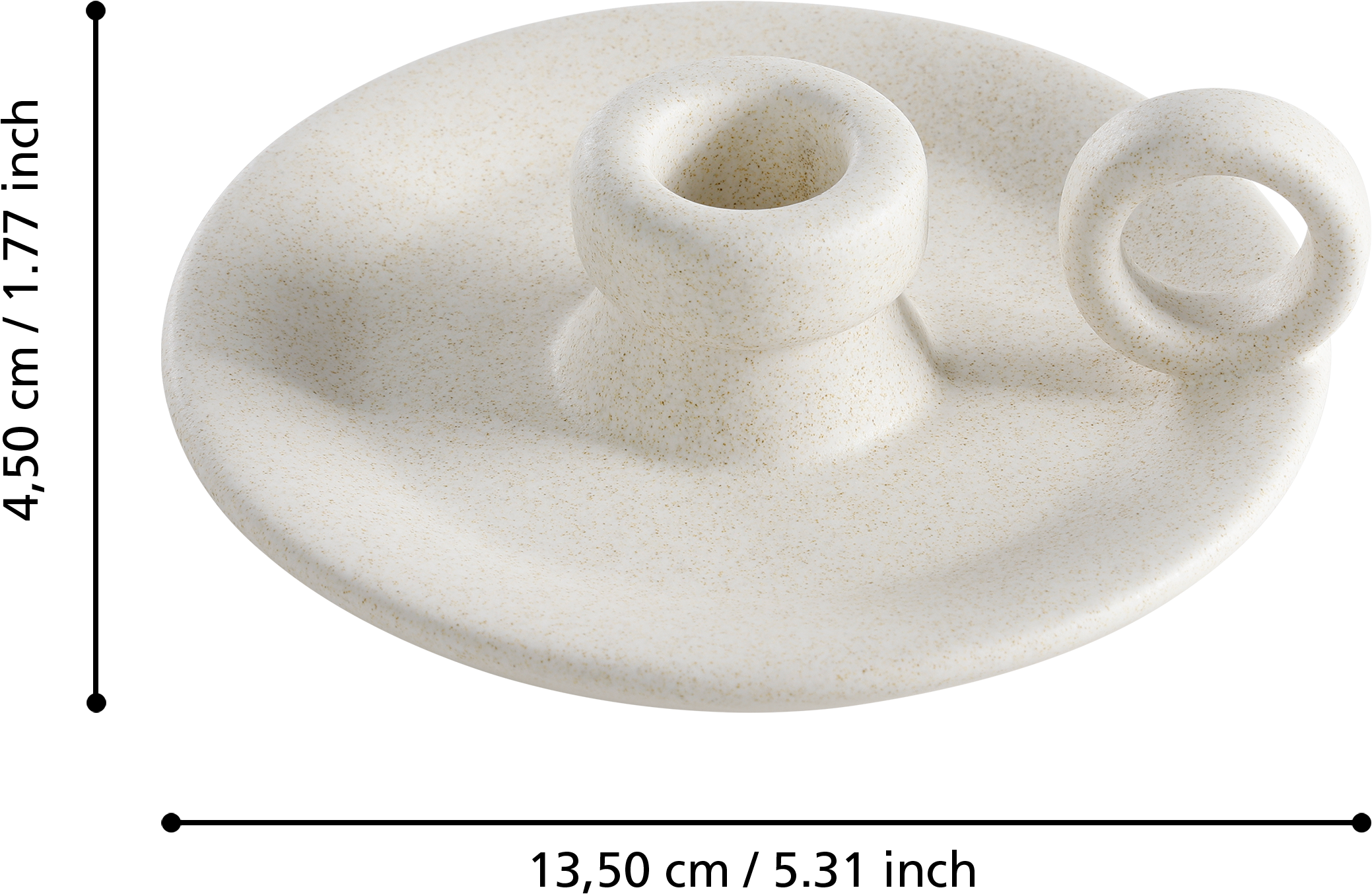 EGLO Living Kerzenhalter »BETSIAKA Kerzenständer - dekorative Kerze - Nordic Harmony« Deko wohnlich für Wohnzimmer, Schlafzimmer, Flur oder Arbeitszimmer