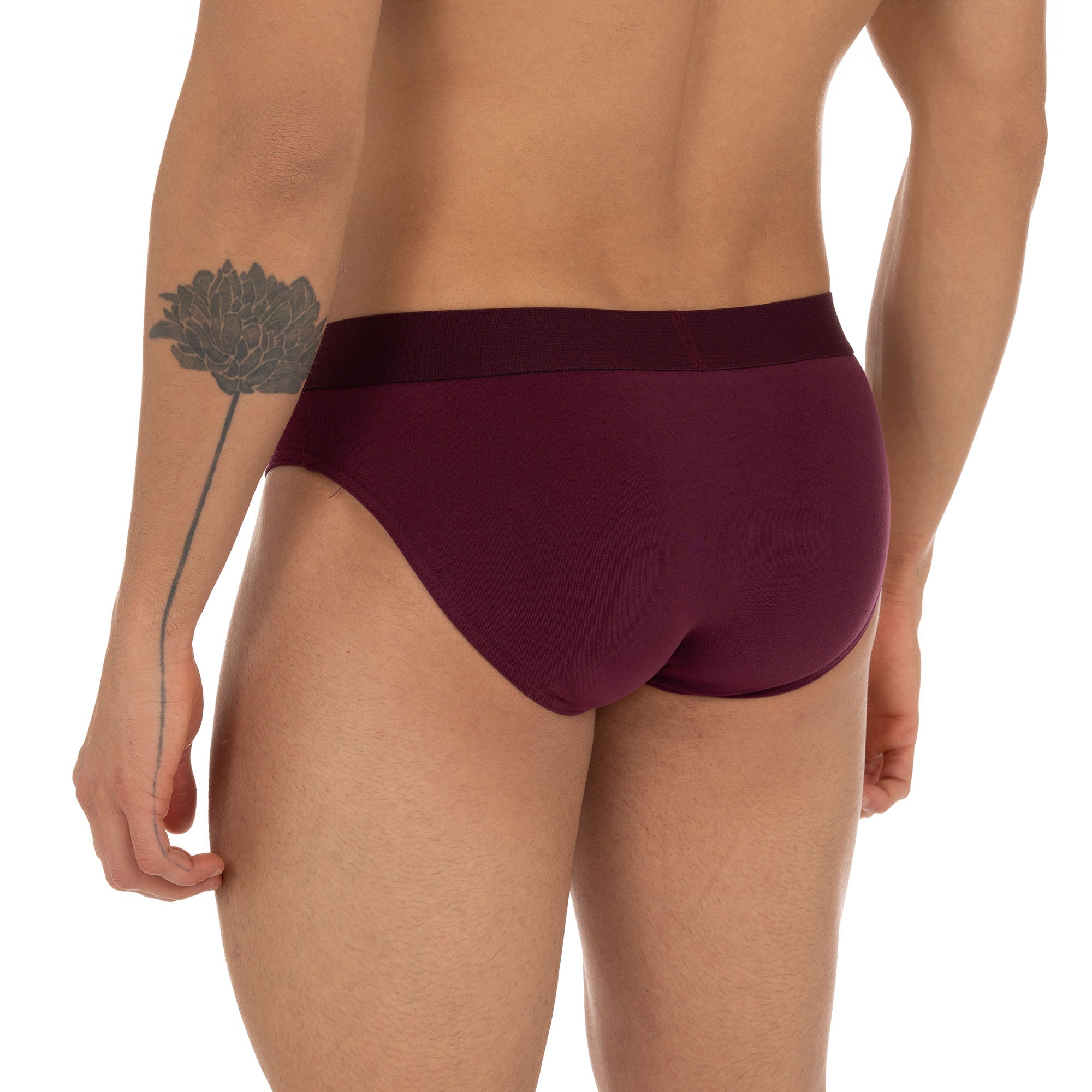 Bruno Banani Slip »Flowing«, (2er Pack), mit Logobund