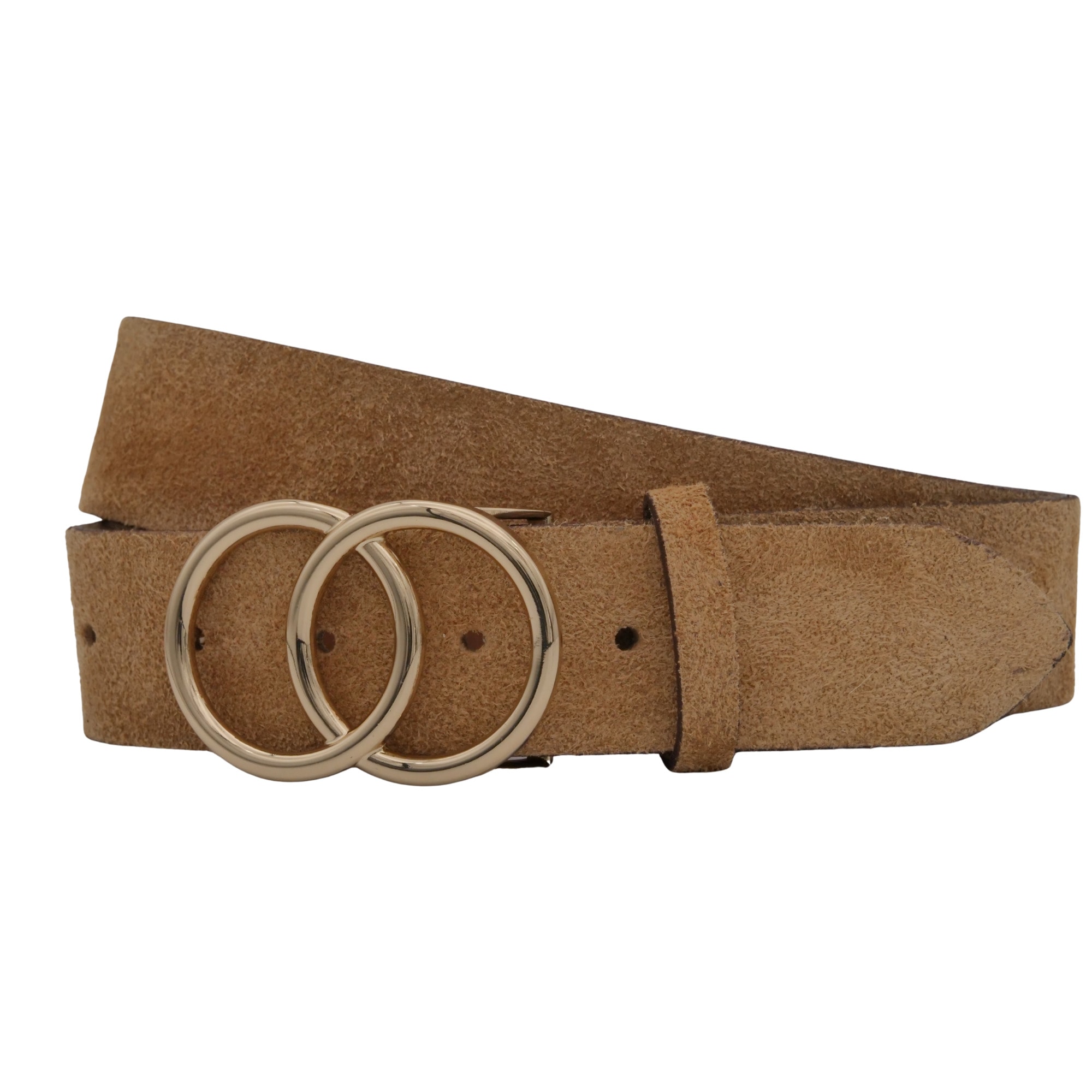 AnnaMatoni "AnnaMatoni Damen Ledergürtel in hochwertigem Velour Leder 4cm"