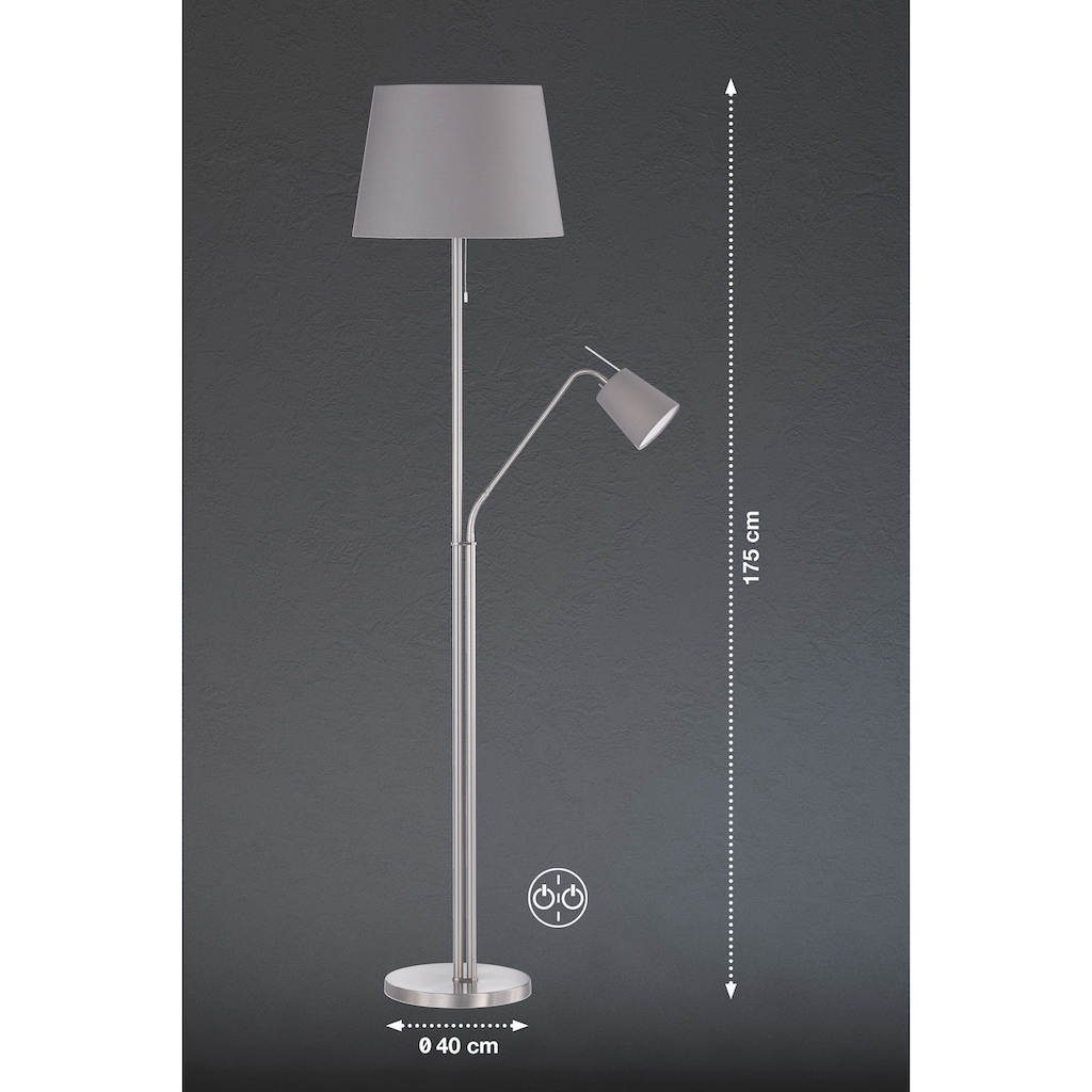 FISCHER & HONSEL Stehlampe »Layer«, 2 flammig-flammig