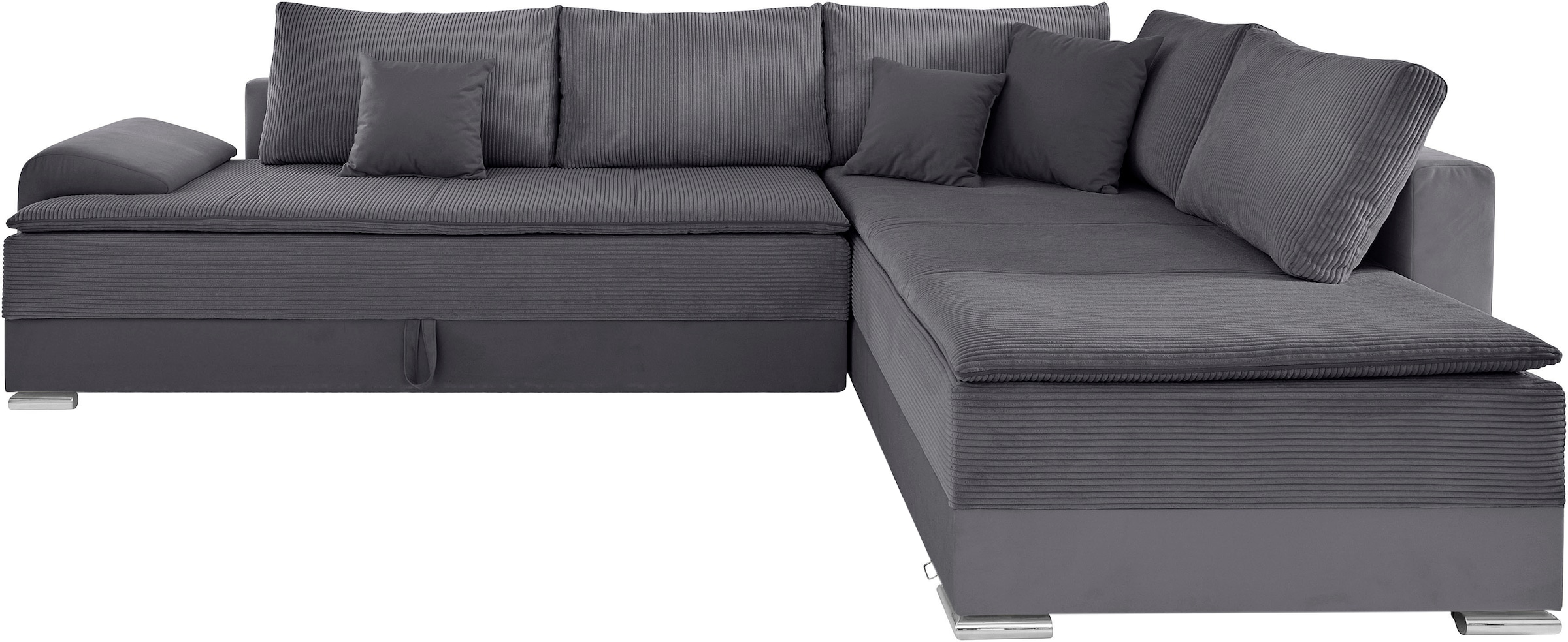 INOSIGN Ecksofa "Boxspringbett Night & Day L-Form mit Dauer-Schlaffunktion günstig online kaufen
