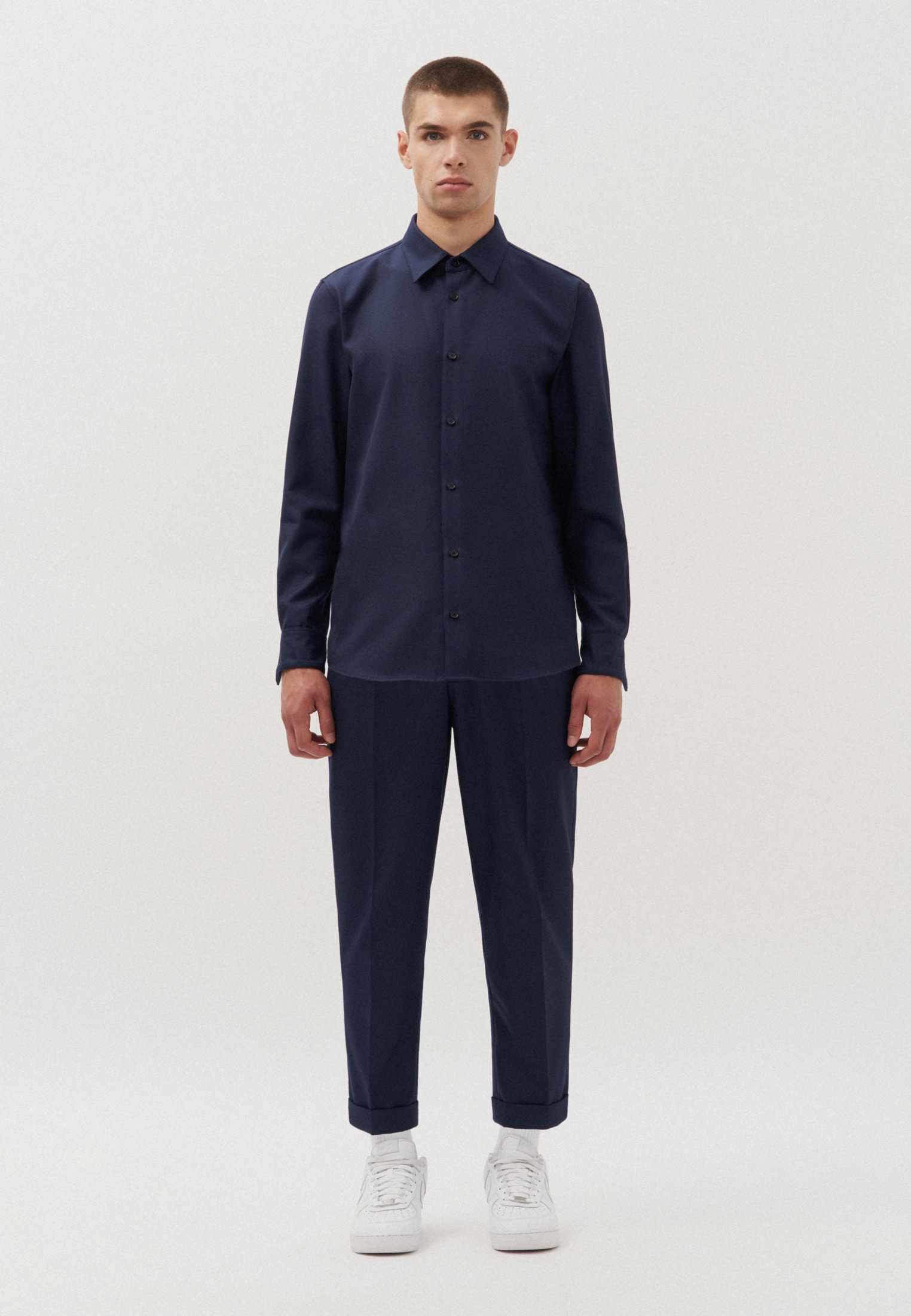 studio seidensticker "Studio" Regular Langarm Kentkragen Uni günstig online kaufen