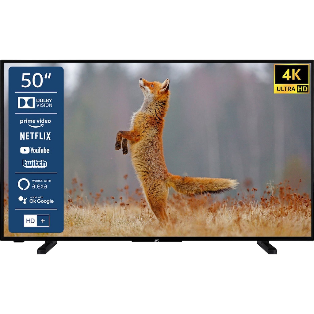 JVC LED-Fernseher »LT-50VU2255«, 126 cm/50 Zoll, 4K Ultra HD, Smart-TV