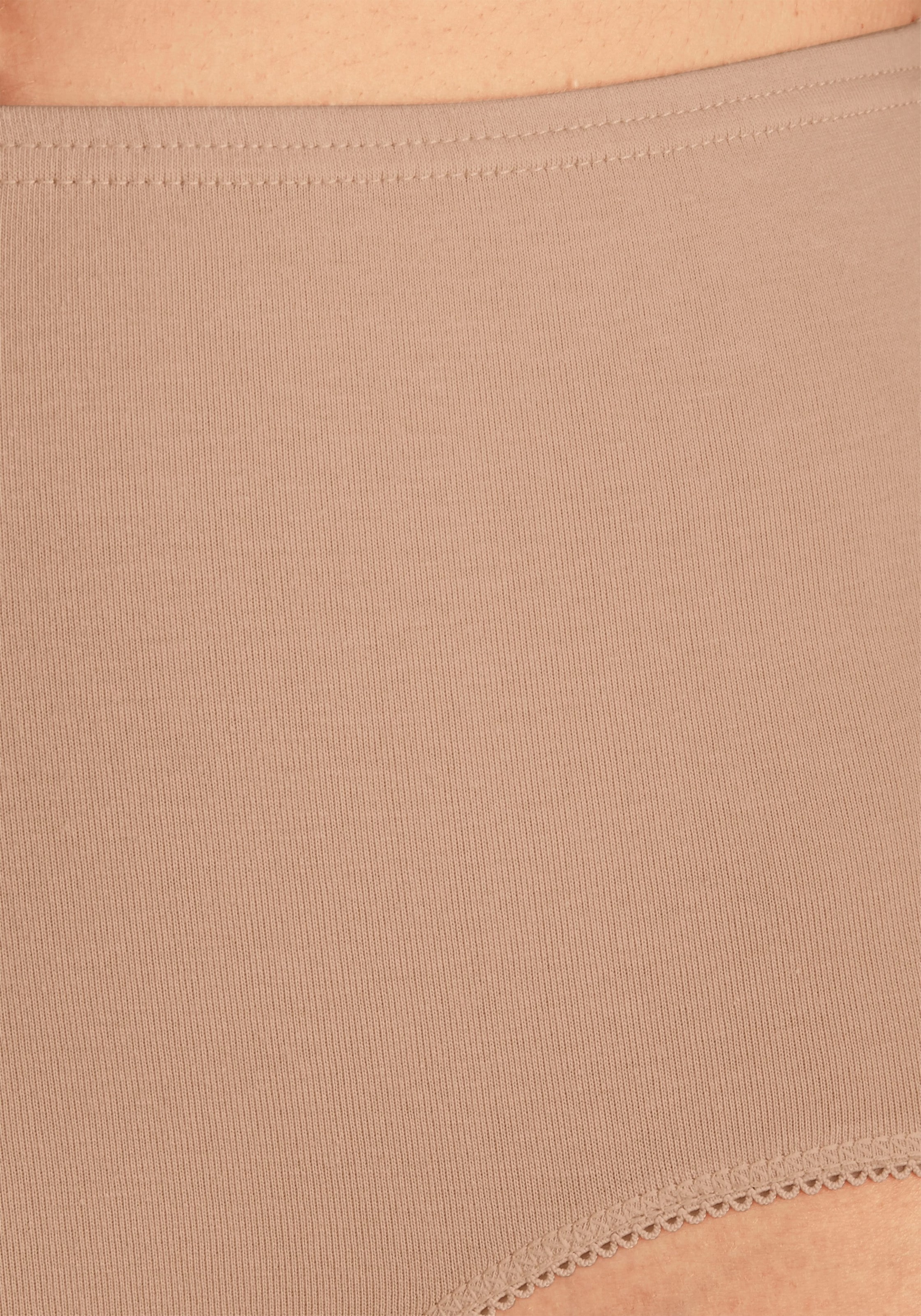 petite fleur Taillenslip, (5er-Pack), aus elastischer Baumwolle