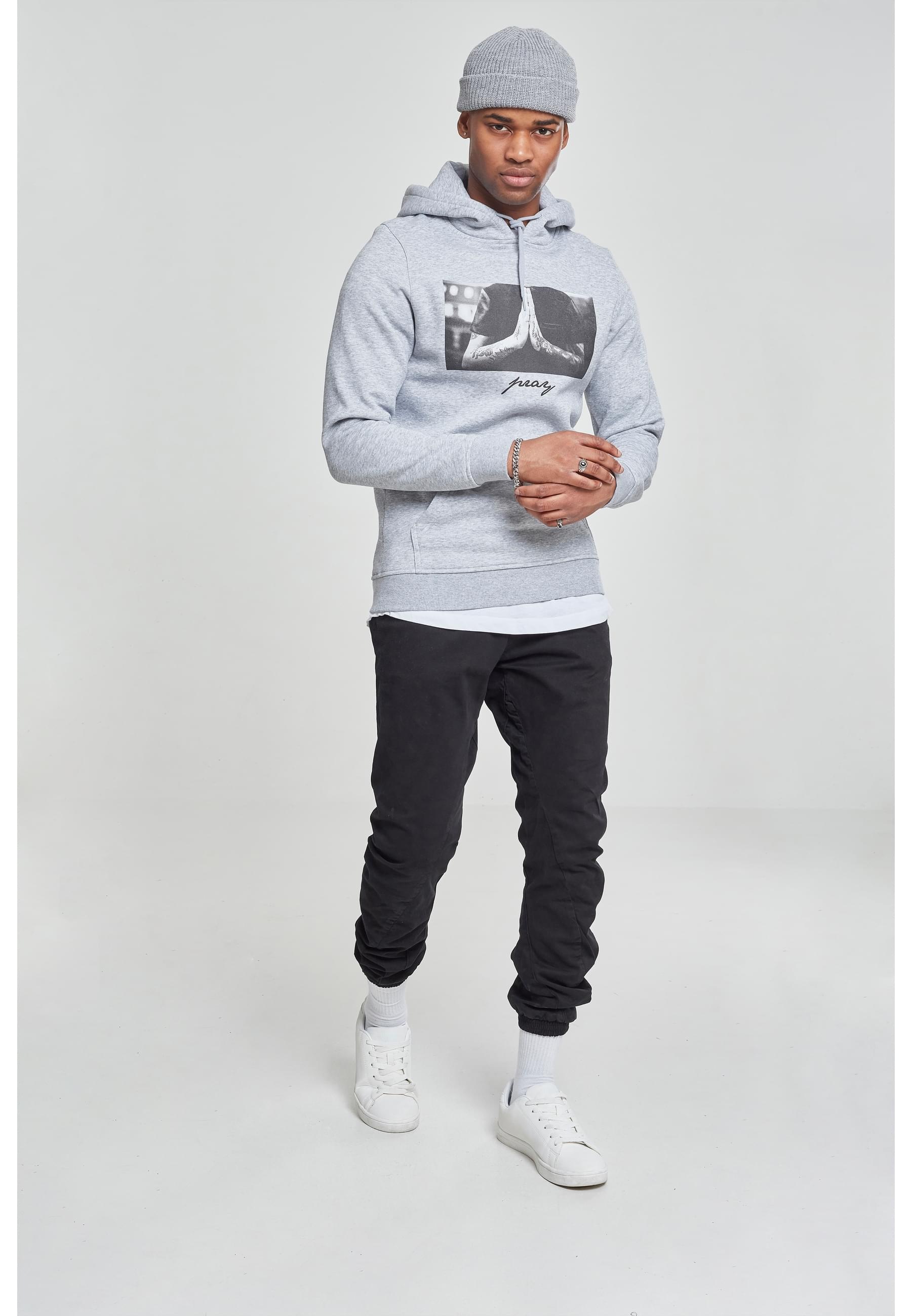 MisterTee Sweatshirt »MisterTee Herren Pray Hoody«, (1 tlg.)
