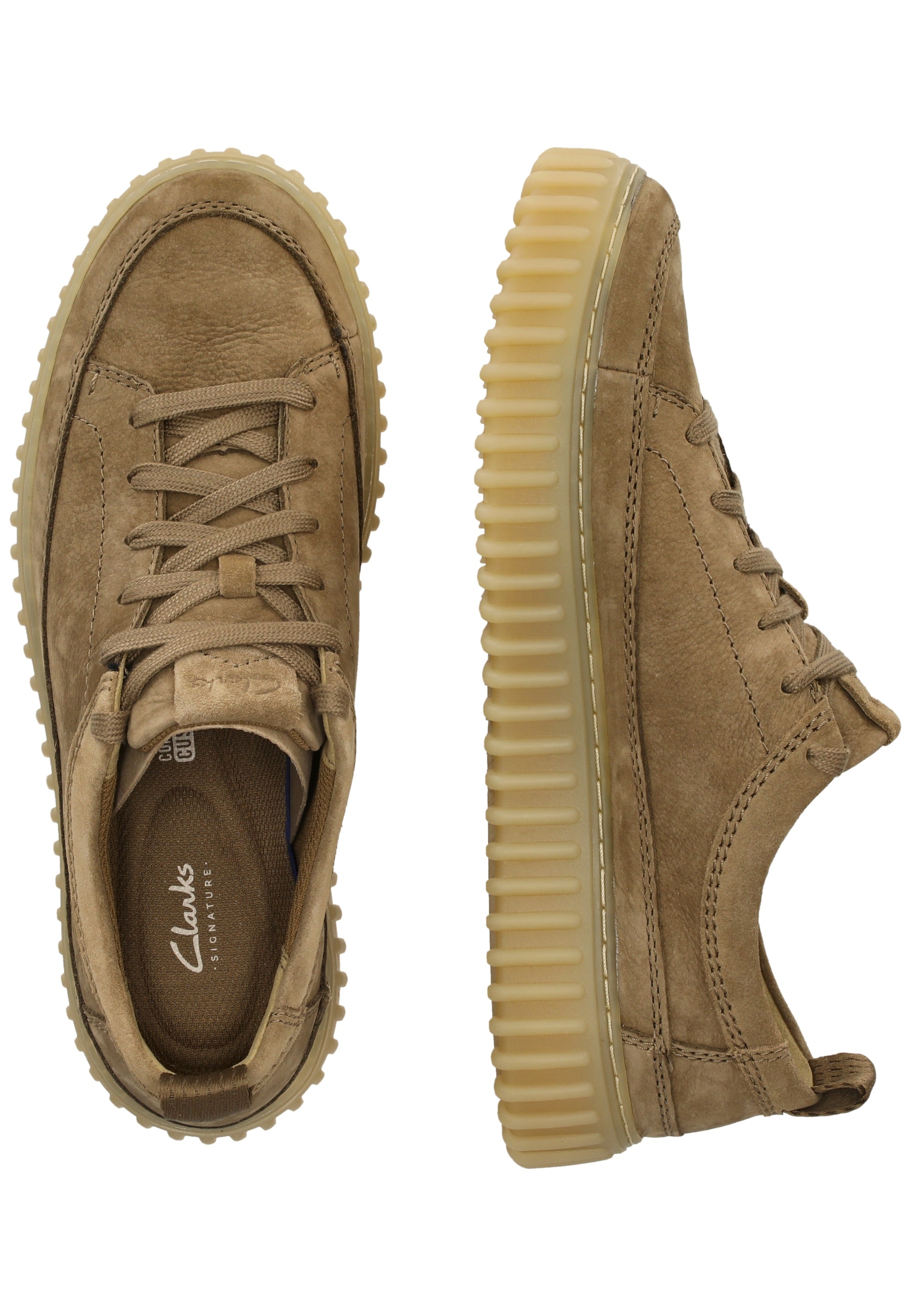 Clarks Sneaker »Torhill Lace«  mit detailreichen Nähten