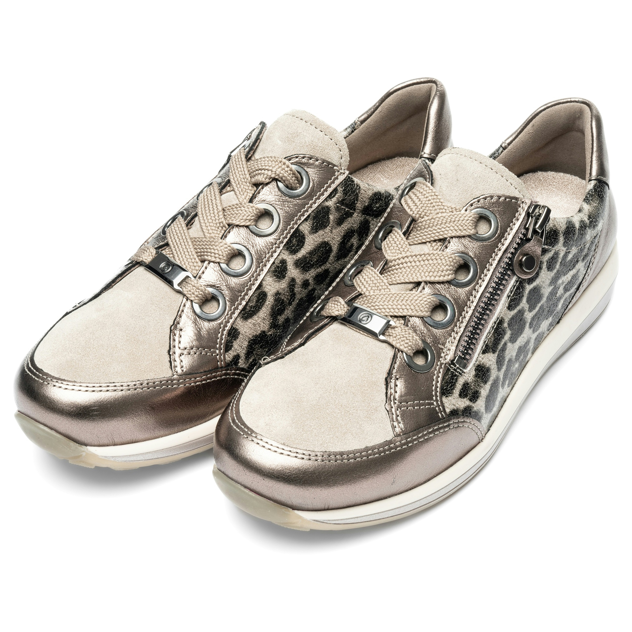 Ara Keilsneaker »OSAKA«  Freizeitschuh, Halbschuh, Schnürschuh mit Außenreißverschluss, Weite H