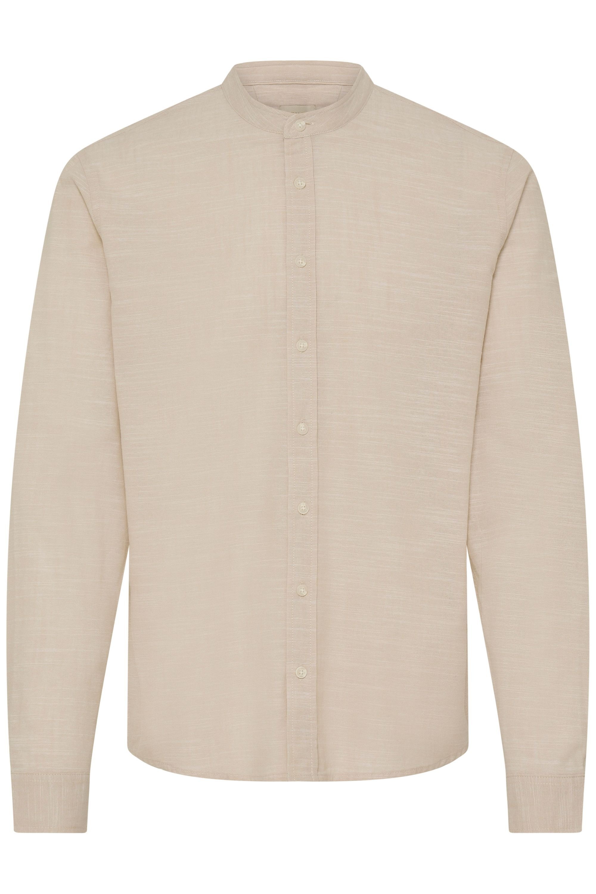 Blend Langarmhemd "BHDaris" Meliertes Langarmhemd mit Mandarinkragen günstig online kaufen