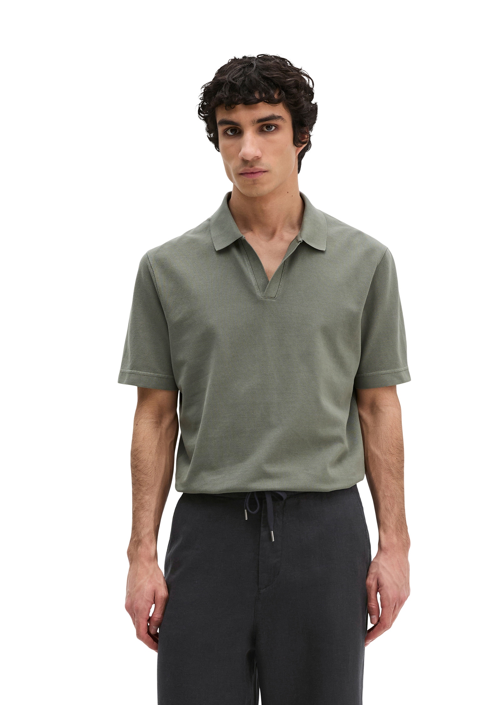 Marc OPolo Poloshirt "aus Bio-Baumwolle"