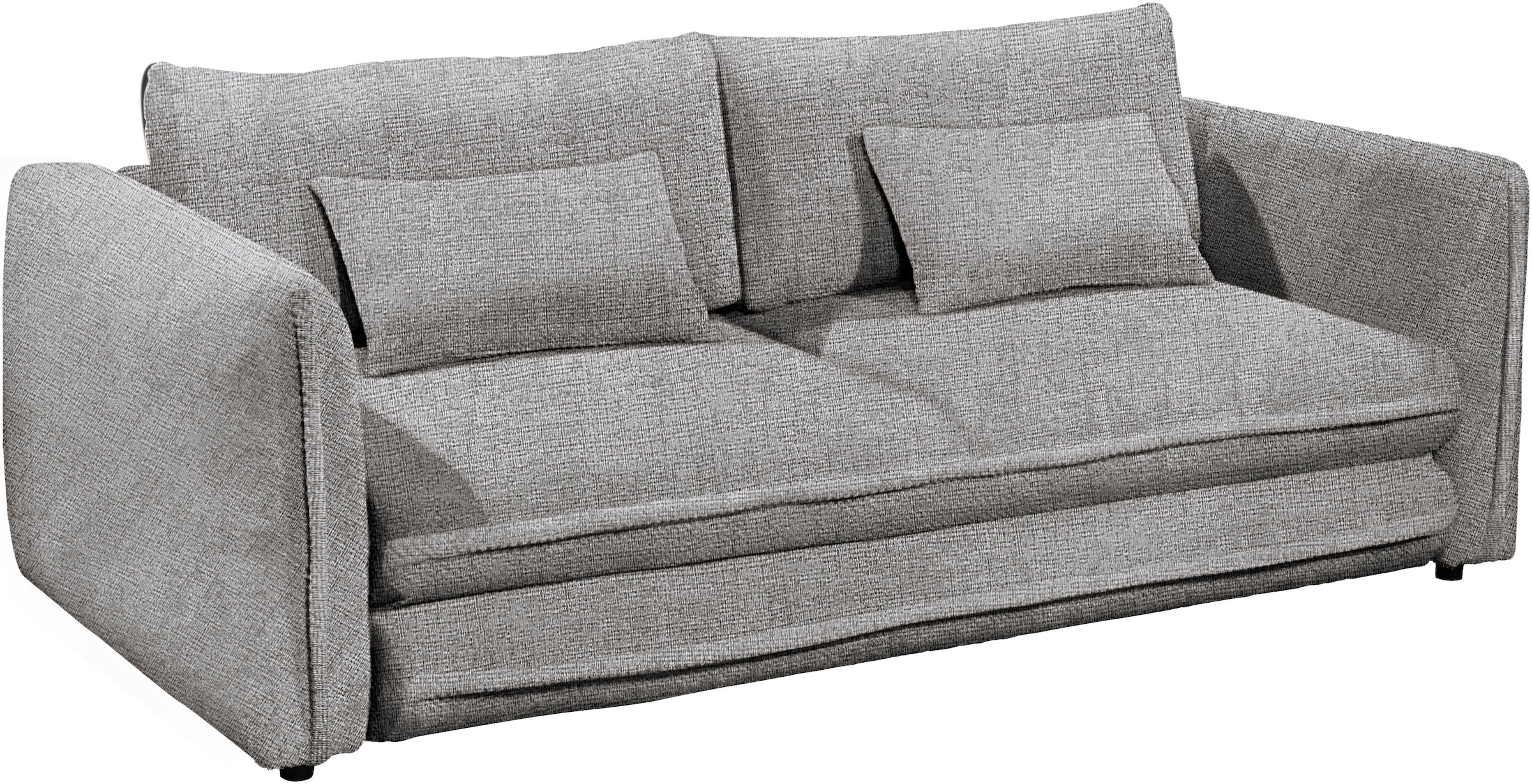 ED EXCITING DESIGN Schlafsofa »Stanley«, mit Bettkasten & 2 Zierkissen