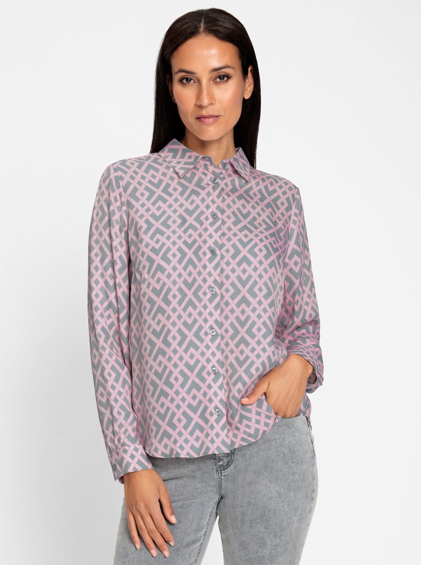 heine Druckbluse