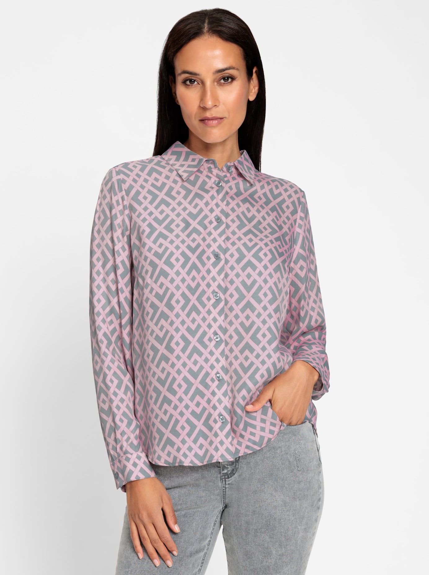 heine Druckbluse günstig online kaufen