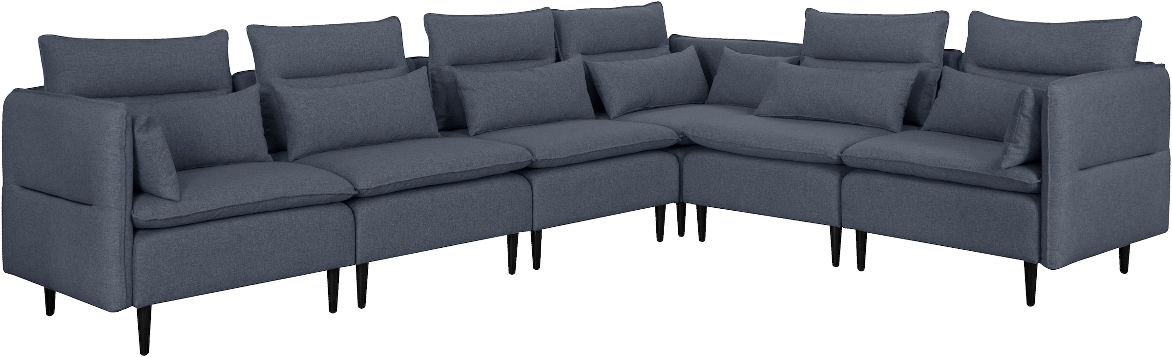 andas Ecksofa »ALVIK L-Form«, zusammengesetzt aus Modulen, erweiterbar mit Modulen der Serie