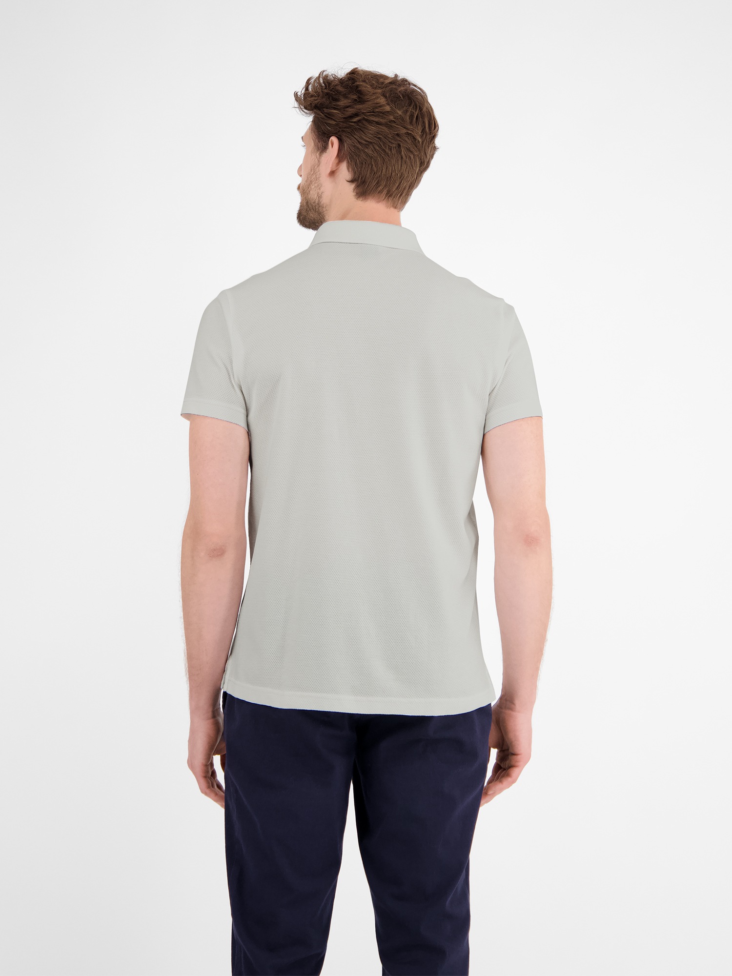 LERROS Poloshirt "Poloshirt in weicher Waffelpiquéqualität" günstig online kaufen
