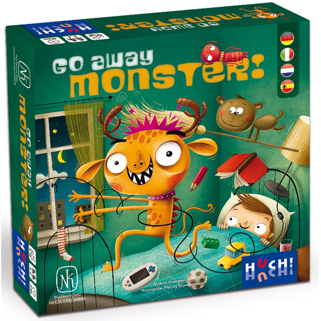 Huch! Spiel »Go away Monster!«