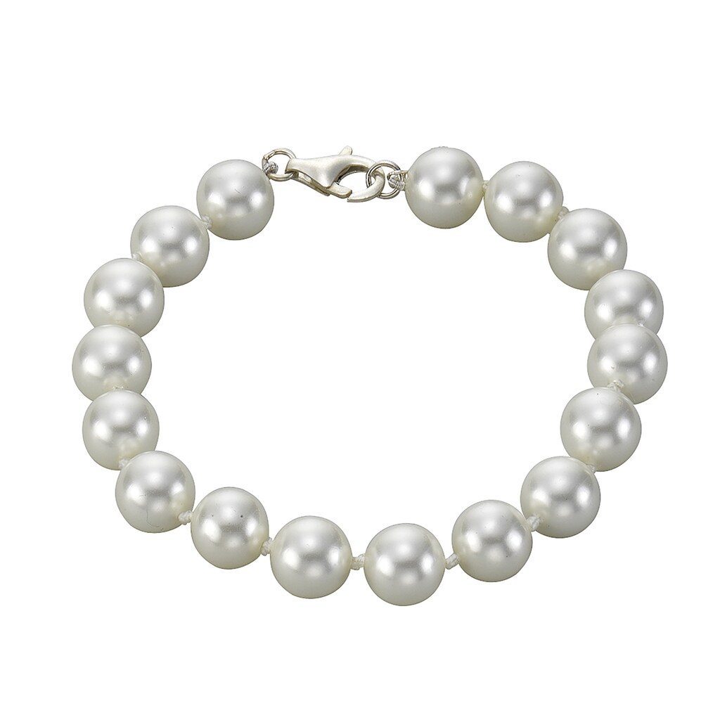 Zeeme Armband »925/- Sterling Silber Perle«