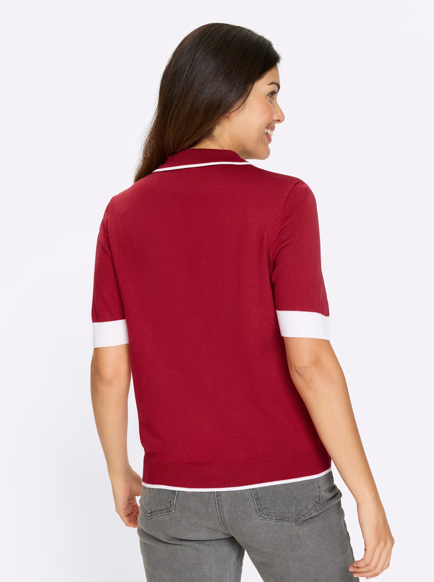 Classic Basics Kurzarmpullover "Polopullover" günstig online kaufen