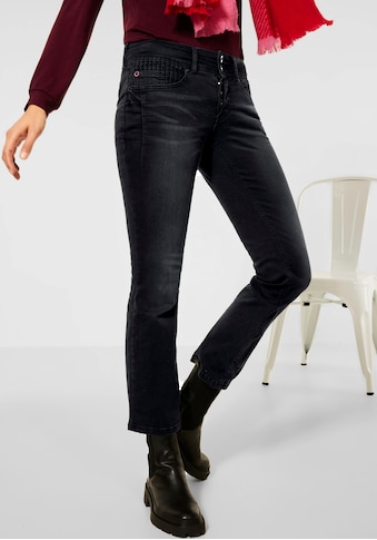 STREET ONE Bootcut-Jeans, in kombinationsfreudiger Waschung kaufen