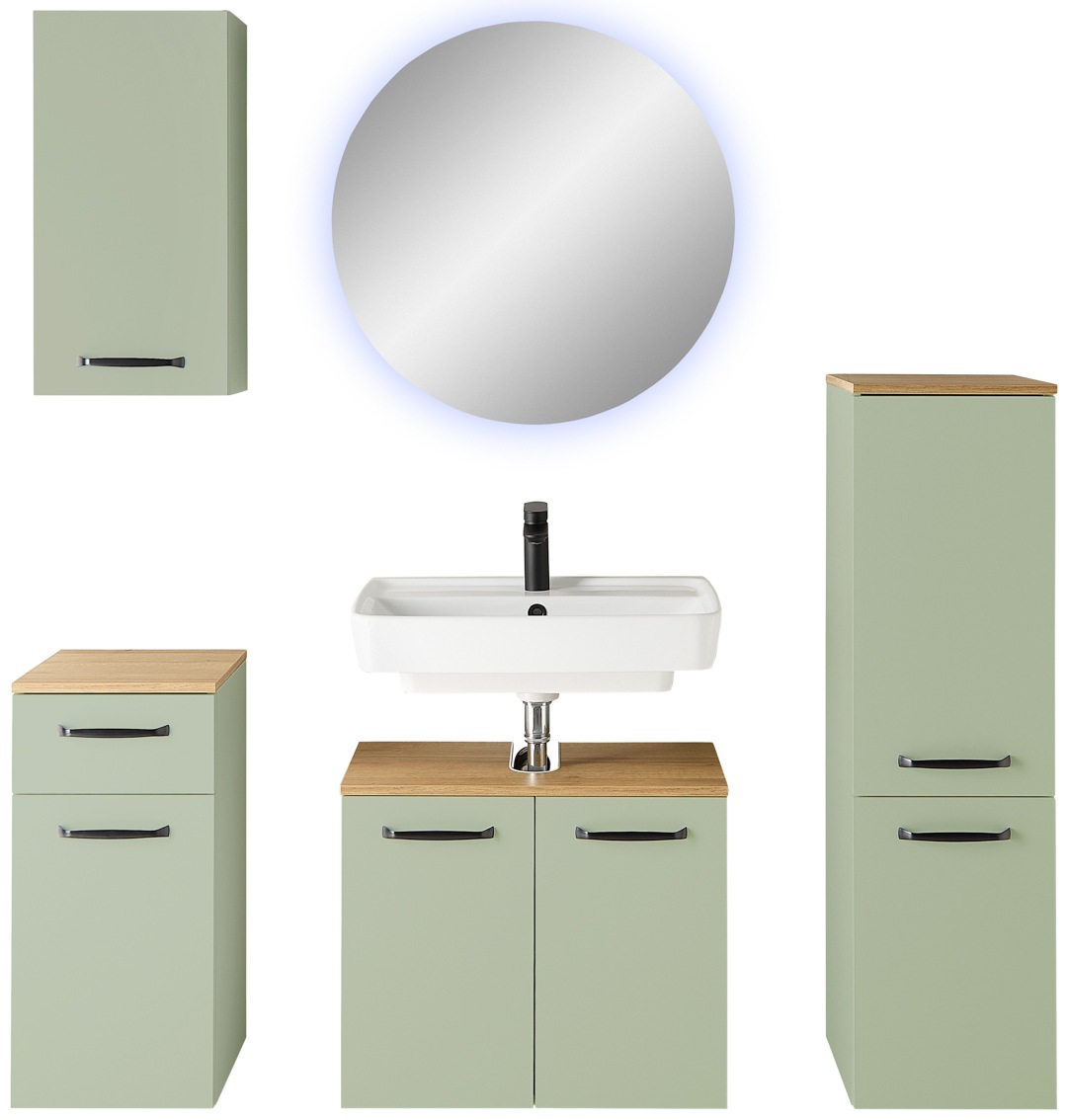 Saphir Badmöbel-Set "Badmöbel-Set Quickset 500, Waschbeckenunterschrank mit günstig online kaufen