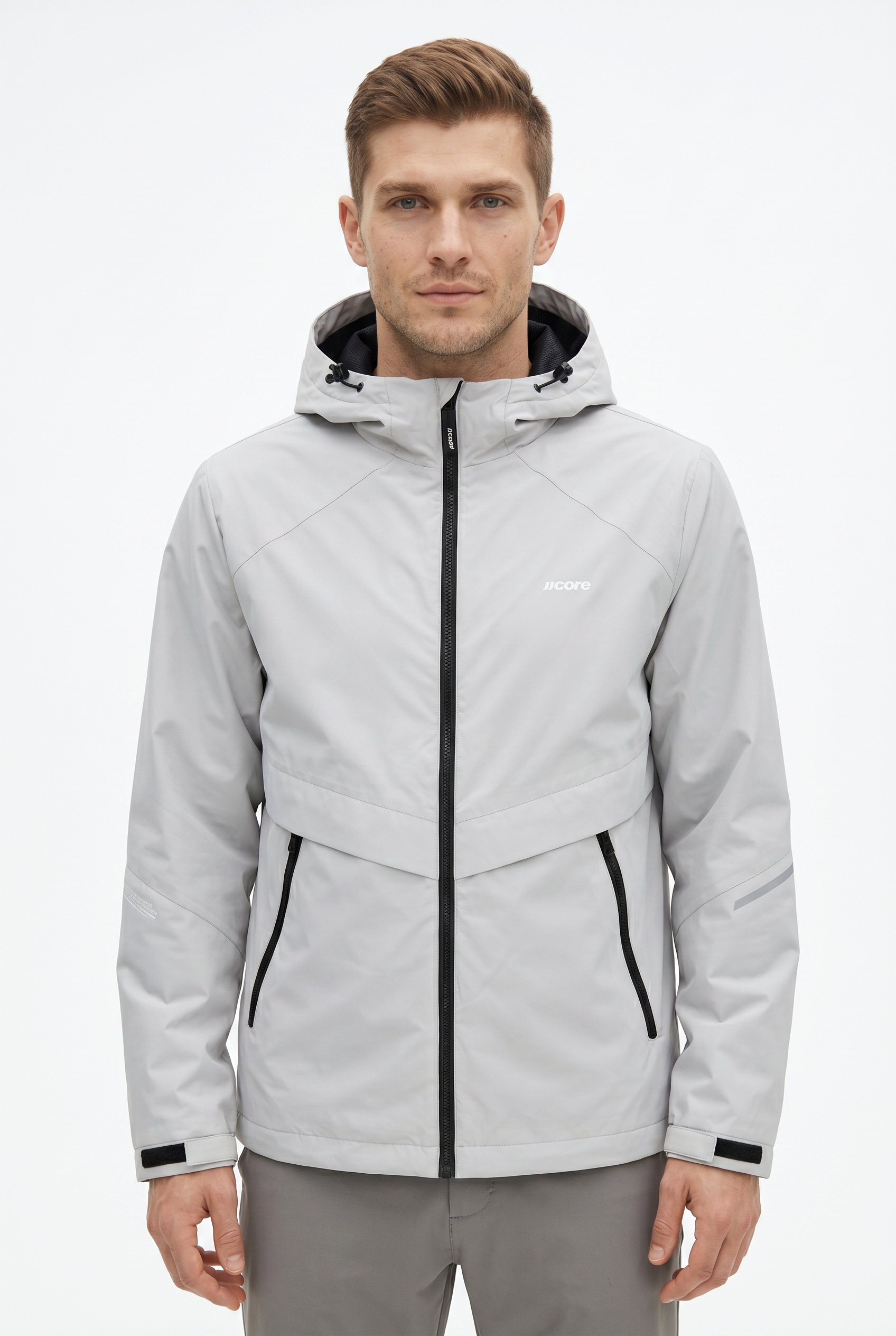 Jack & Jones Outdoorjacke "JCOCLUB LIGHT JACKET SN" mit Kapuze