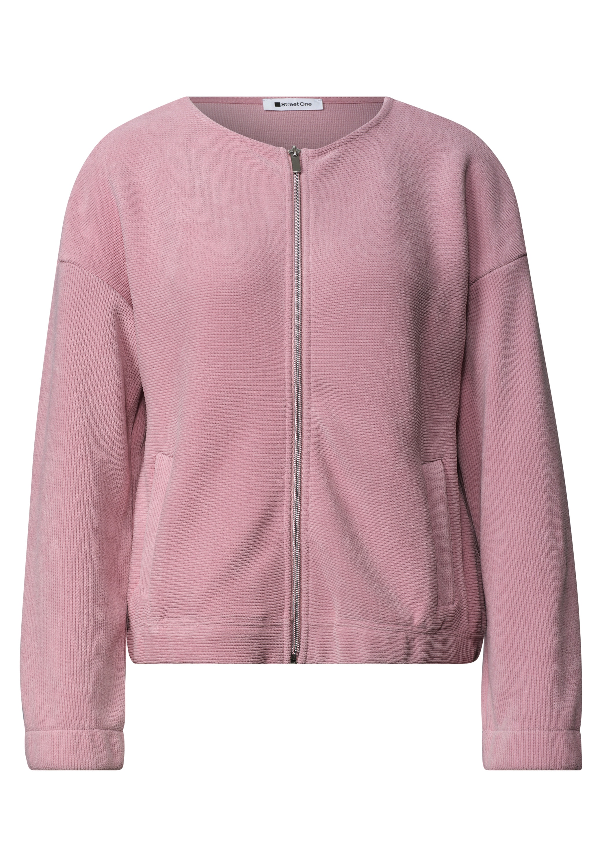 STREET ONE Cardigan in Cord-Optik