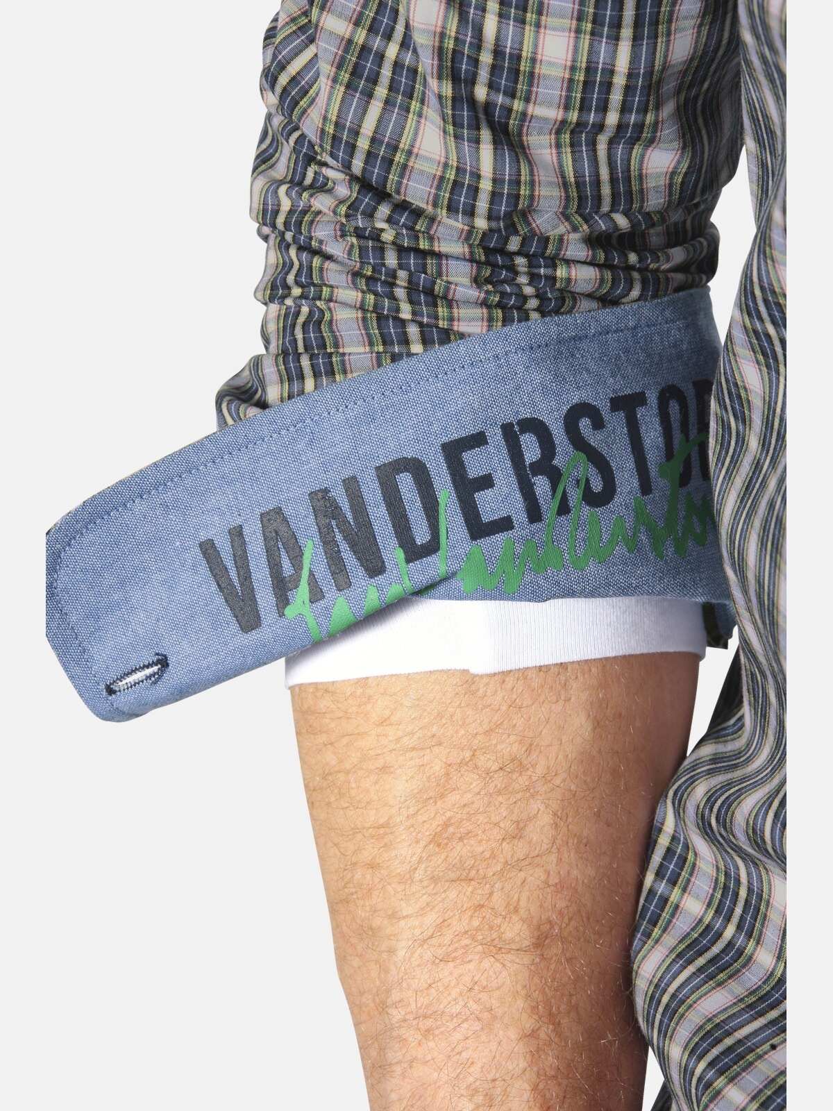 Jan Vanderstorm Langarmhemd »Hemd BJORNMAN«, (1 tlg.)
