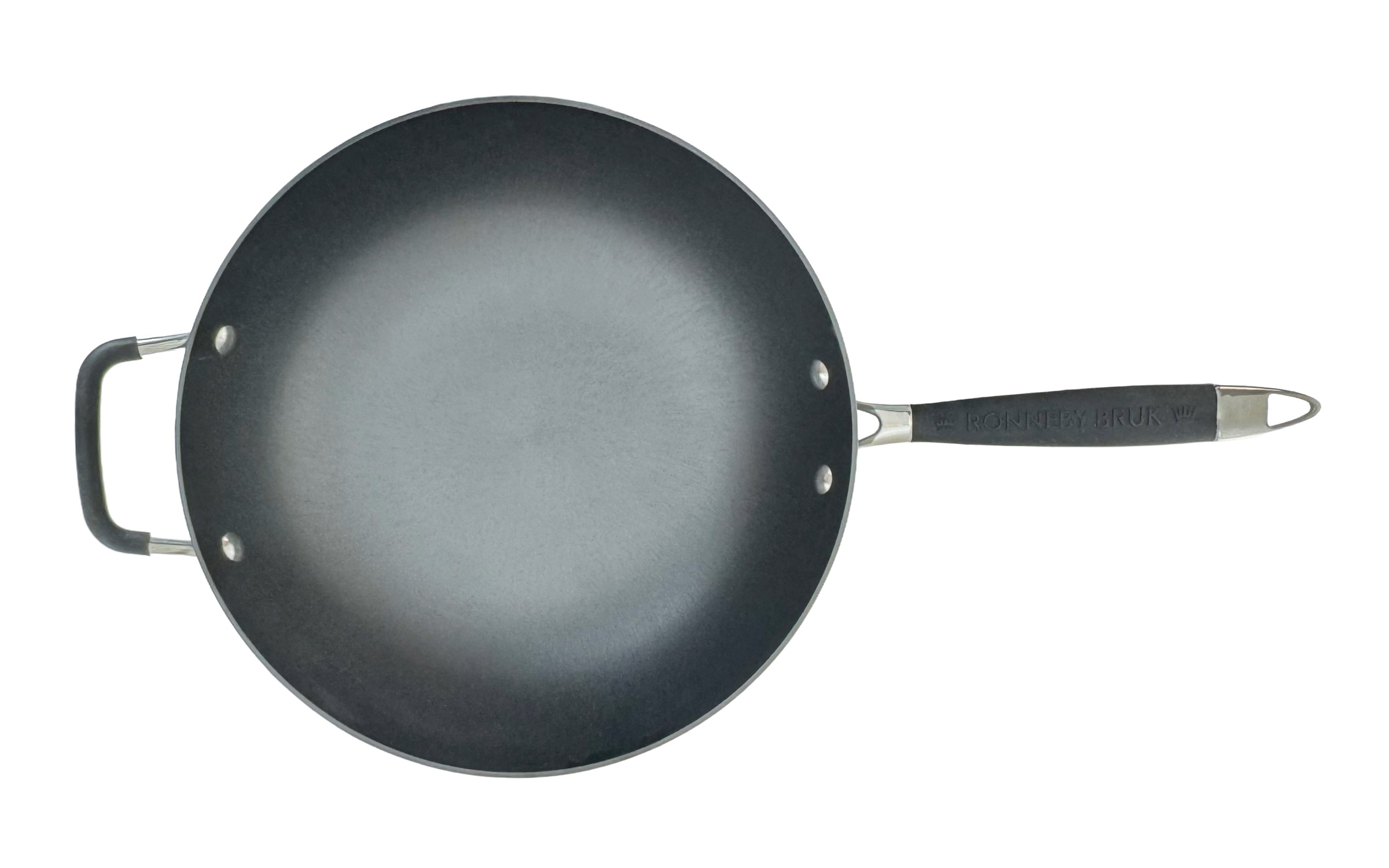Ronneby Bruk Wok »Ultra Light Wok-Pfanne, mit silikonummanteltem Griff« Gusseisen 1 tlg.