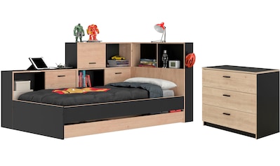 Jugendzimmer-Set »Erwan«, (2 St.)