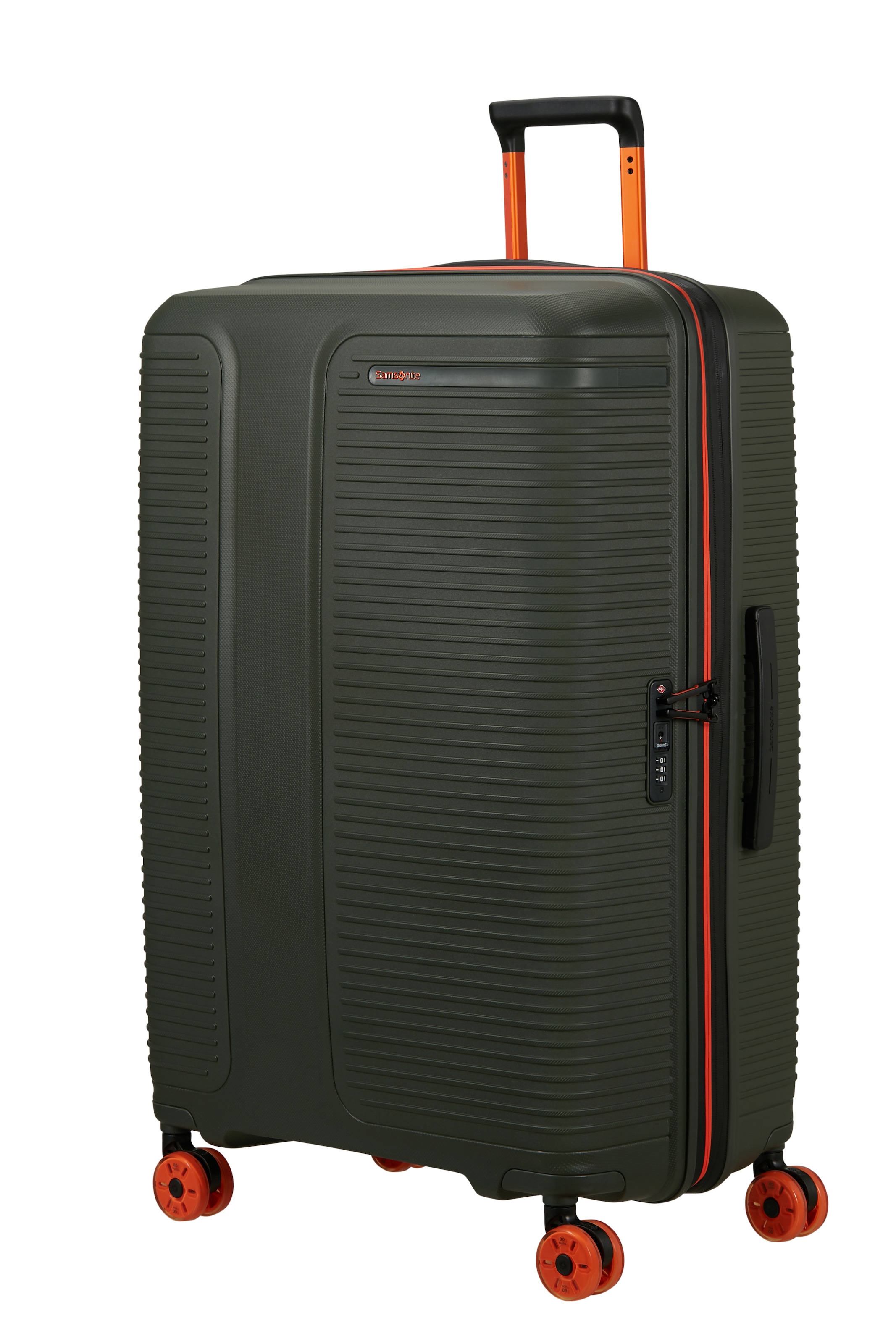 Samsonite Hartschalen-Trolley "PRODIVER" 133 l 4 Rollen mit Teleskopgriff und mehreren Tragegriffen