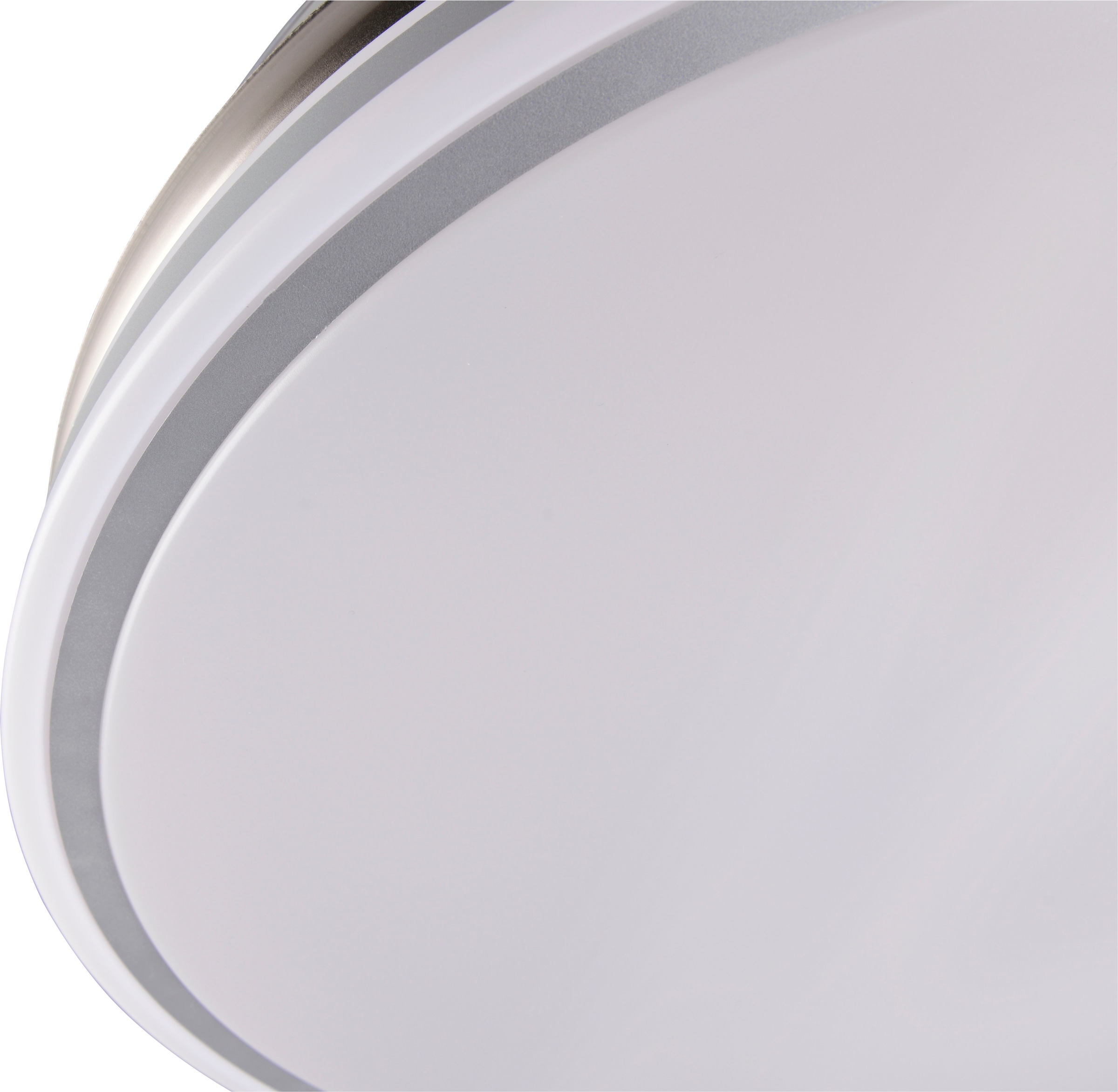 REALITY Leuchten LED Deckenleuchte »VOLDA mit Ventilator, Deckenventilator mit ausklappbaren Flügeln 30W« LED-Board 1 Stk. Farbwechsler | warmweiß - kaltweiß Ø 49-106 cm (aufgeklappt), 6 Stufen, LED 30W CCT dimmbar Timer Fernb.