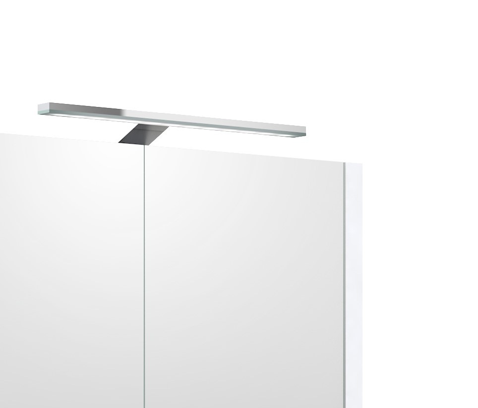welltime Spiegelschrank »Urban«, Türen mit Soft-Close-Funktion, mit 2 Glaseinlegeböden