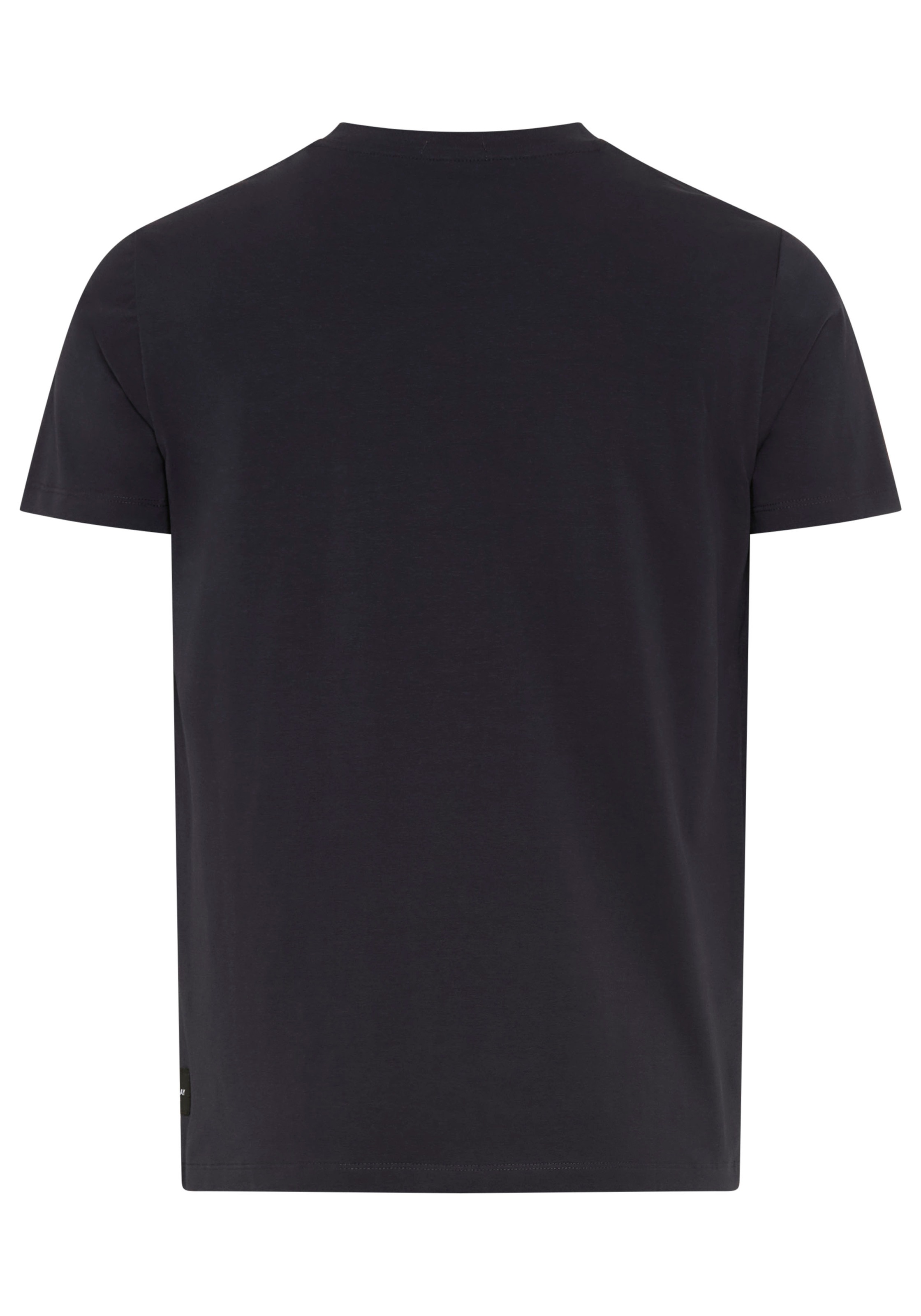 Replay T-Shirt Baumwoll-Mix, Rundhalsform günstig online kaufen