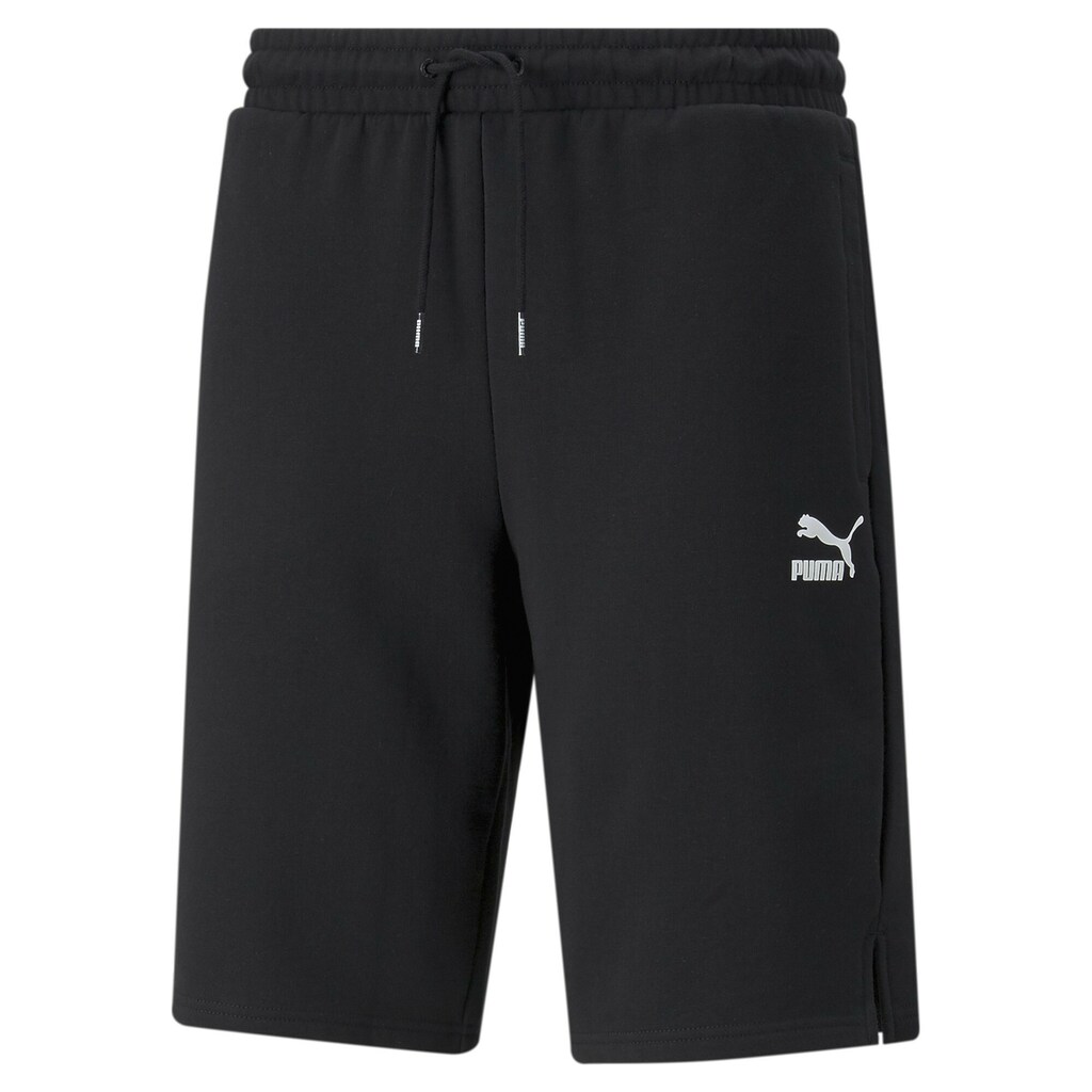 Damenmode Hosen PUMA Shorts »Classics Herren Longline-Shorts Relaxed« schwarz Damenmode Hosen PUMA Shorts »Classics Herren Longline-Shorts Relaxed« schwarz