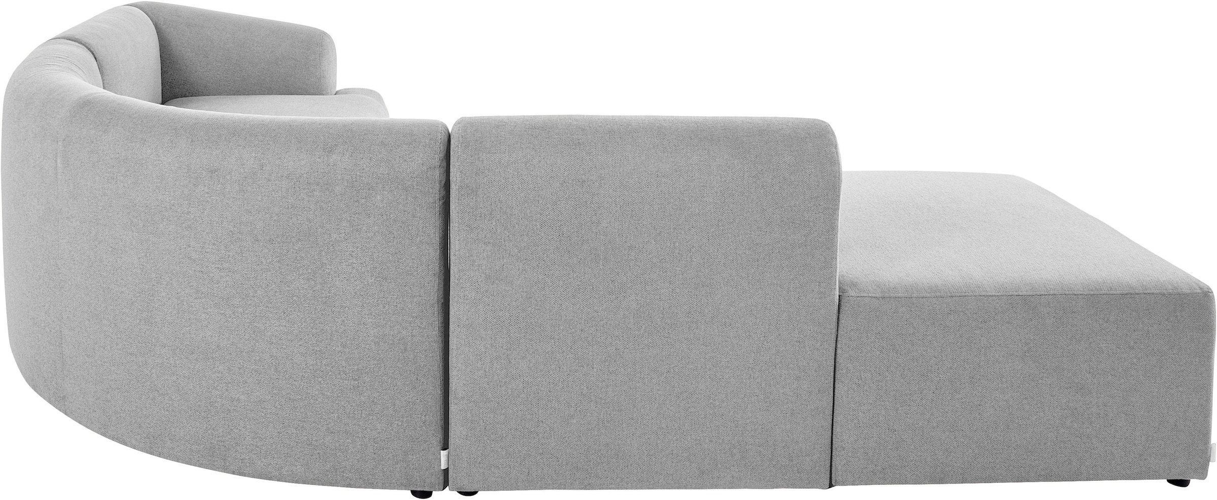 LeGer Home by Lena Gercke Ecksofa »LYZA L-Form links/rechts, Modularsofa, Maße B/T/H: 211/267/74 cm«, als Modul oder separat verwendbar, für individuelle Zusammenstellung