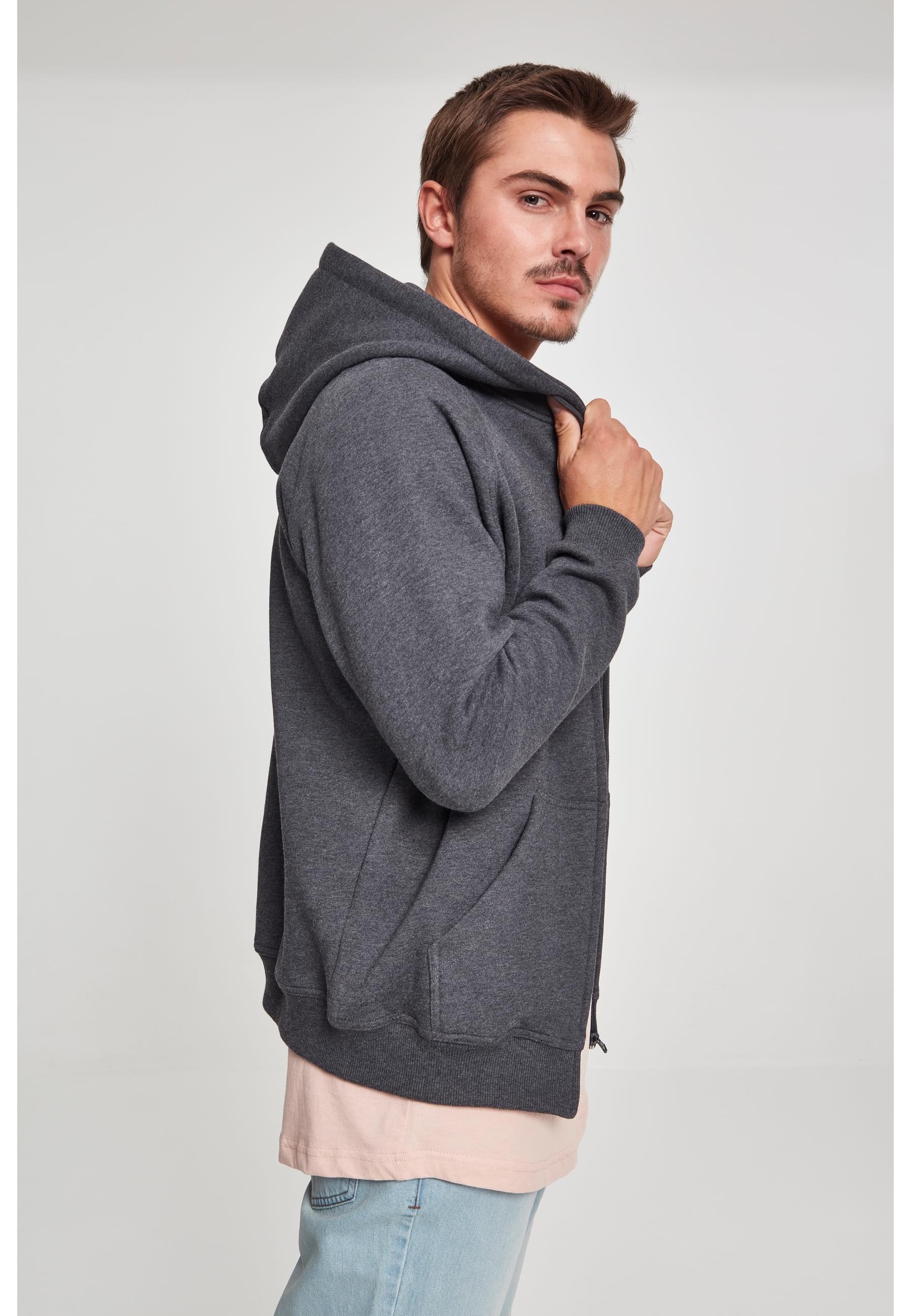 URBAN CLASSICS Sweatjacke »Urban Classics Herren Zip Hoody«