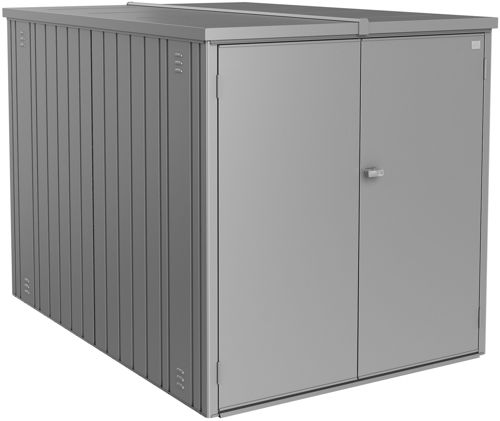 Biohort Fahrradbox "MiniGarage Gr. L quarzgrau-metallic" Sichere Fahrradgar günstig online kaufen