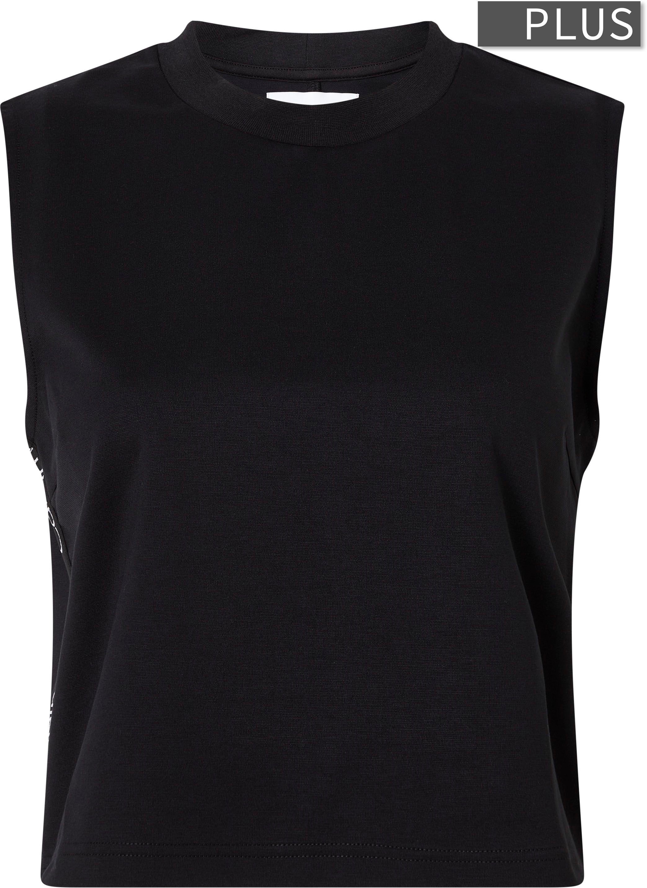 Calvin Klein Jeans Plus Rundhalsshirt, mit CK Logo-Tape an den Seiten  online bestellen | BAUR