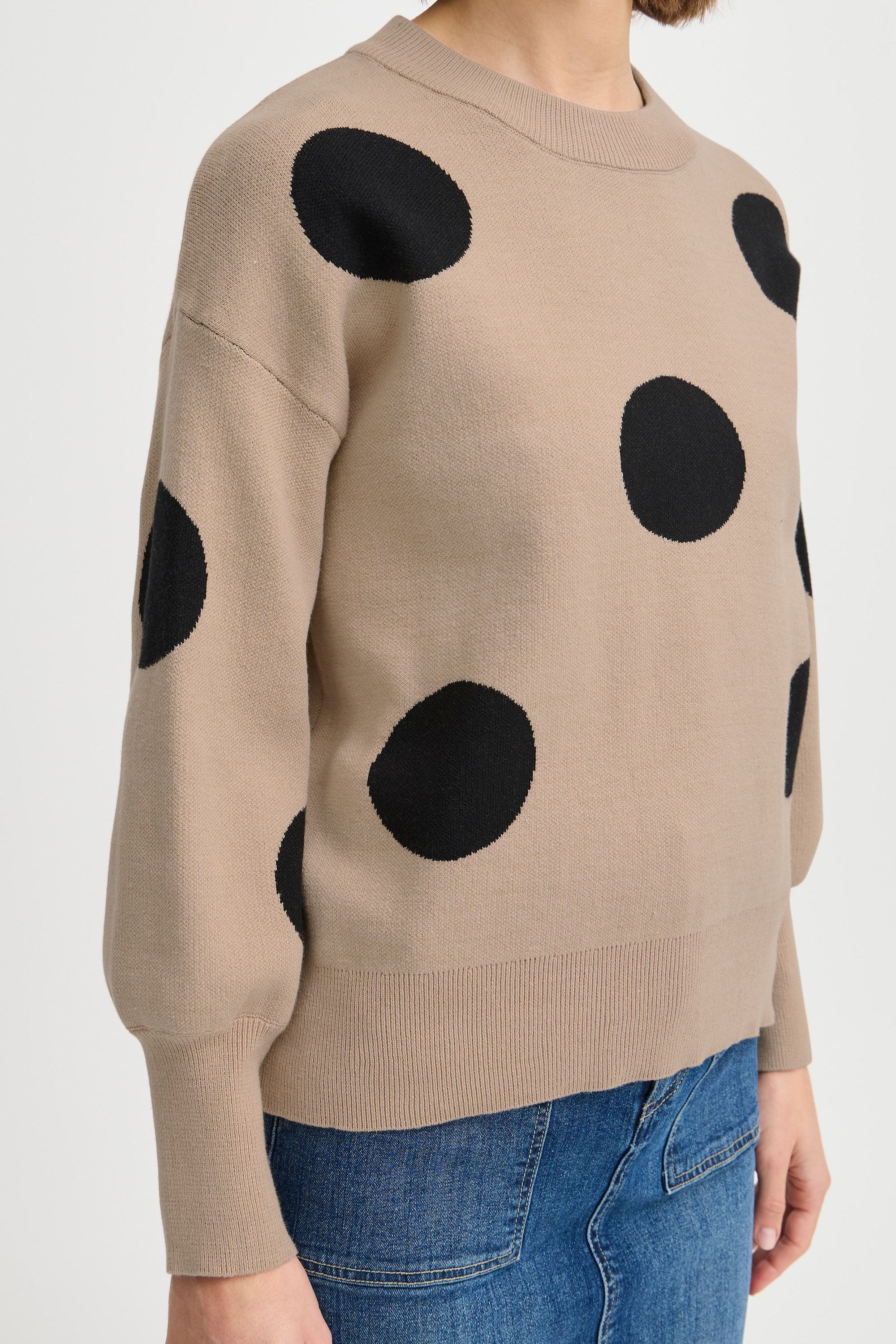 b.young Strickpullover »Strickpullover BYOMME DOT JUMPER -«