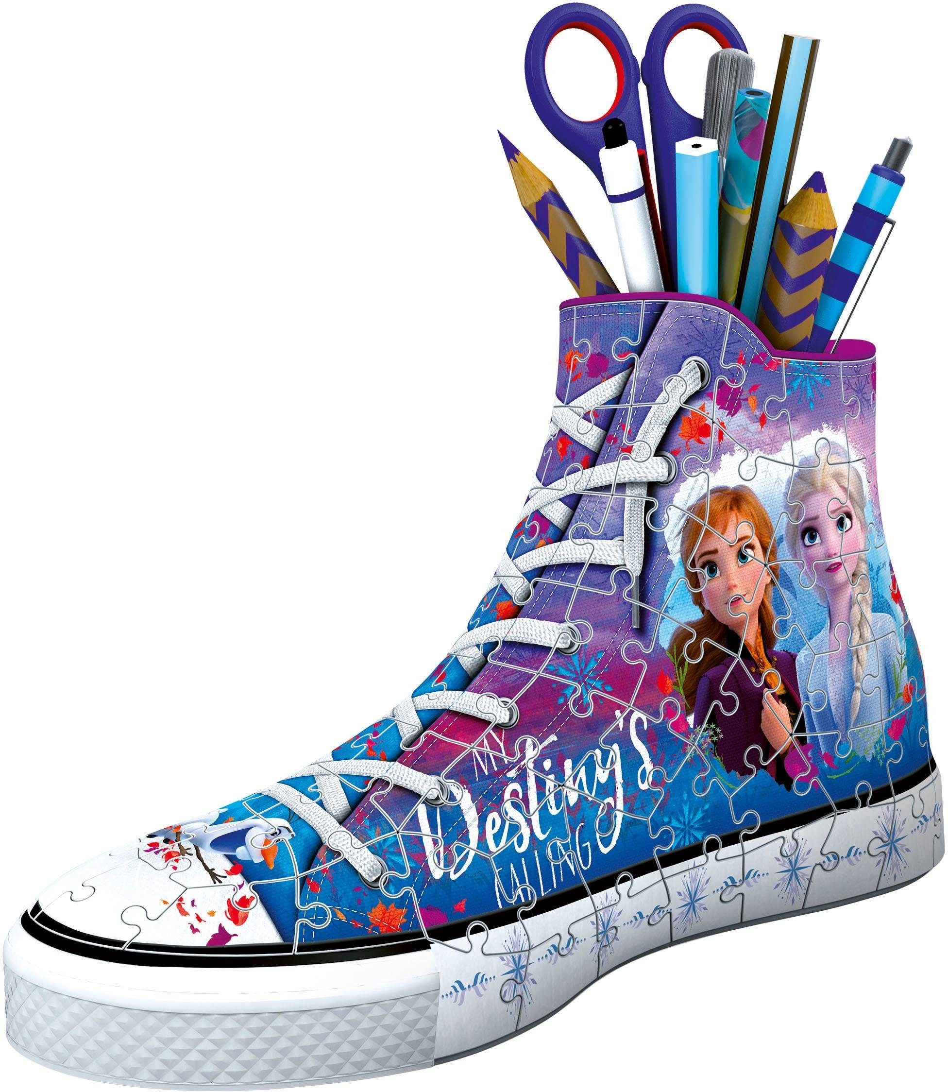 Ravensburger 3D-Puzzle »Disney Frozen II, Sneaker«, Made in Europe, FSC® - schützt Wald - weltweit