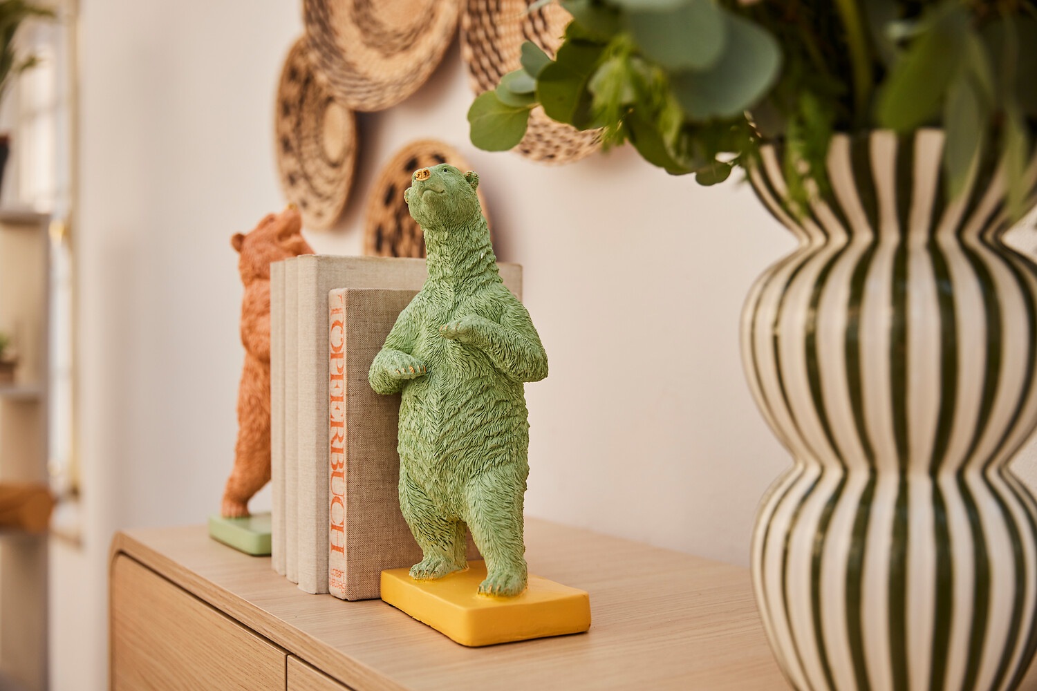 Kare Design Buchstütze »Bear Party« aus Polyresin